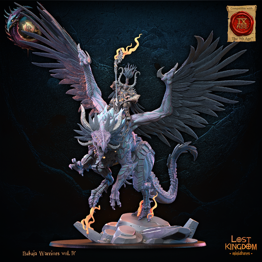 3D Printed Nakuja Dragon Master by Lost Kingdom Miniatures (Copy)