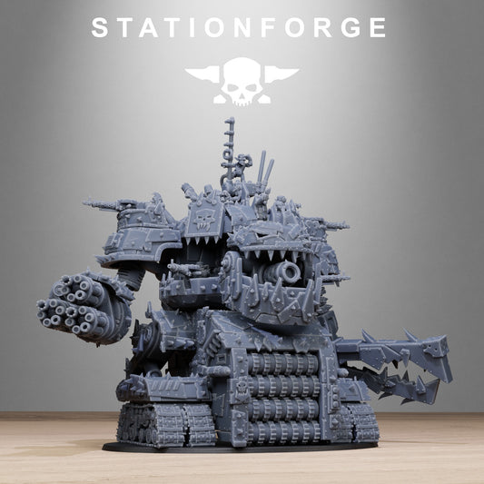 3D Printed Orkaz Gognaut by StationForge Miniatures