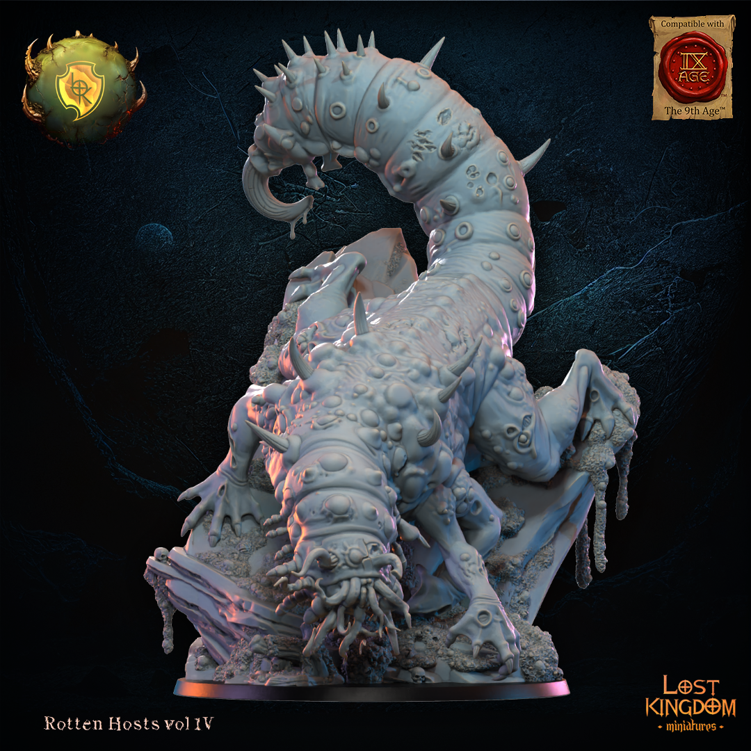 3D Printed Decomposed Spawn by Lost Kingdom Miniatures