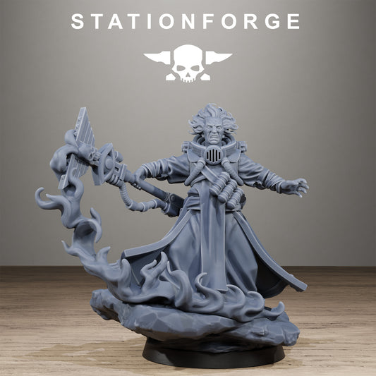 3D Printed GrimCorp Seer by StationForge Miniatures