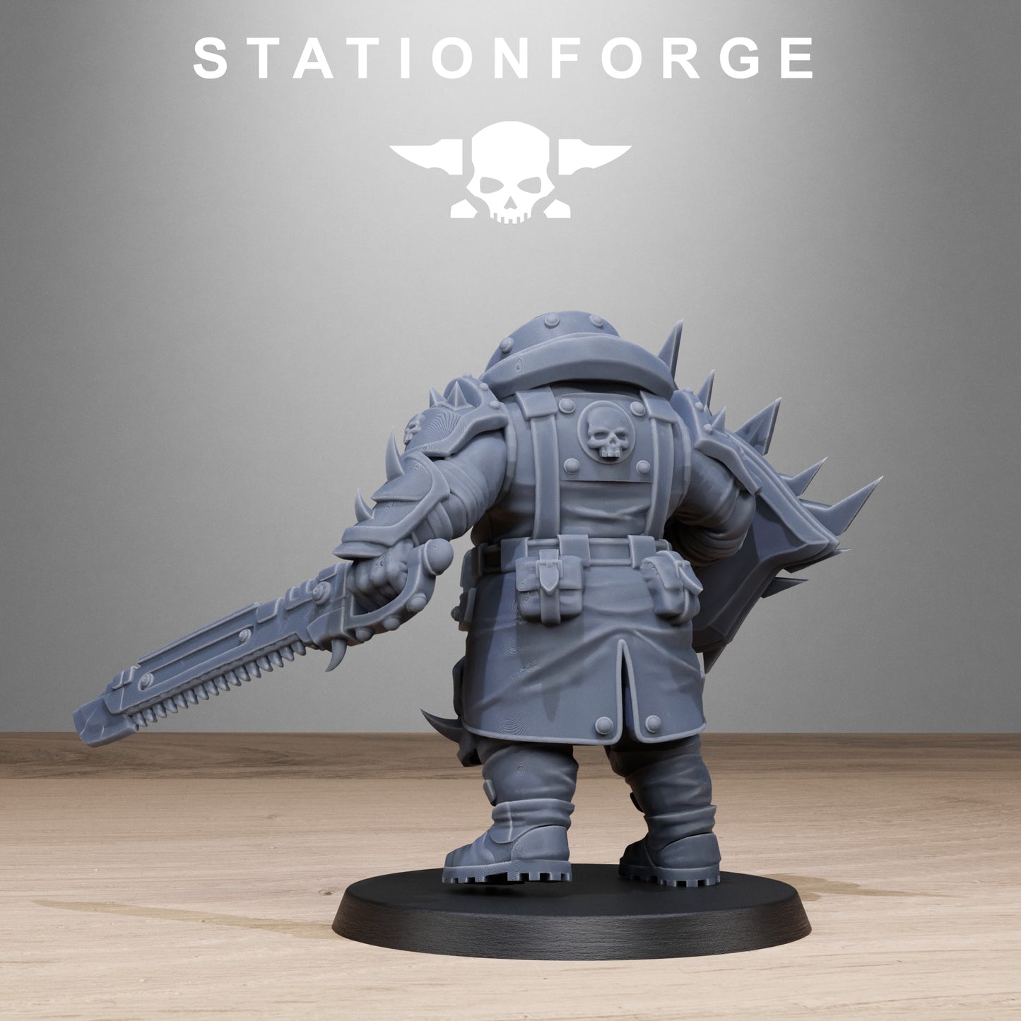 3D Printed Corrupted Guard Ogres by StationForge Miniatures