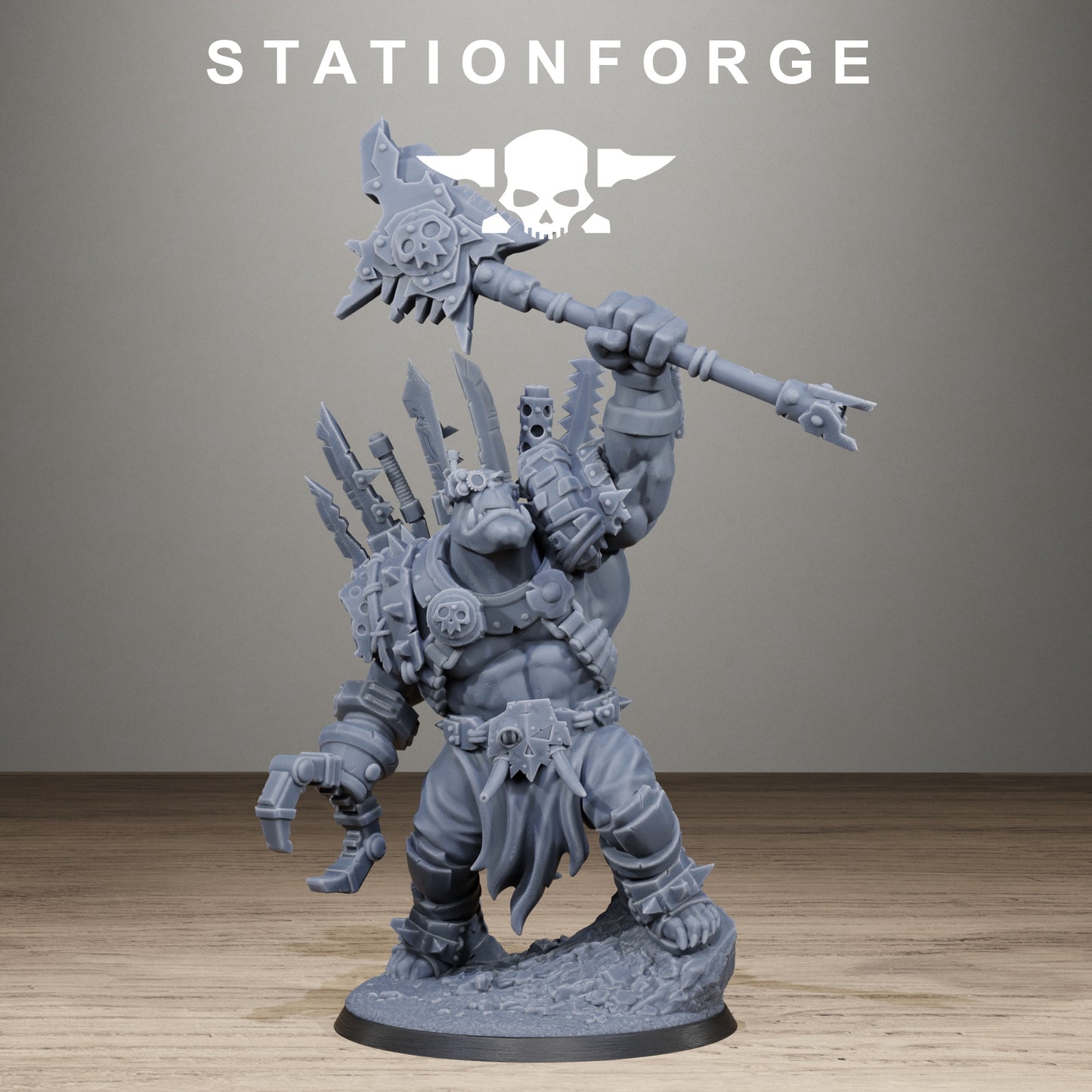3D Printed Orkaz StrangeBoy by StationForge Miniatures