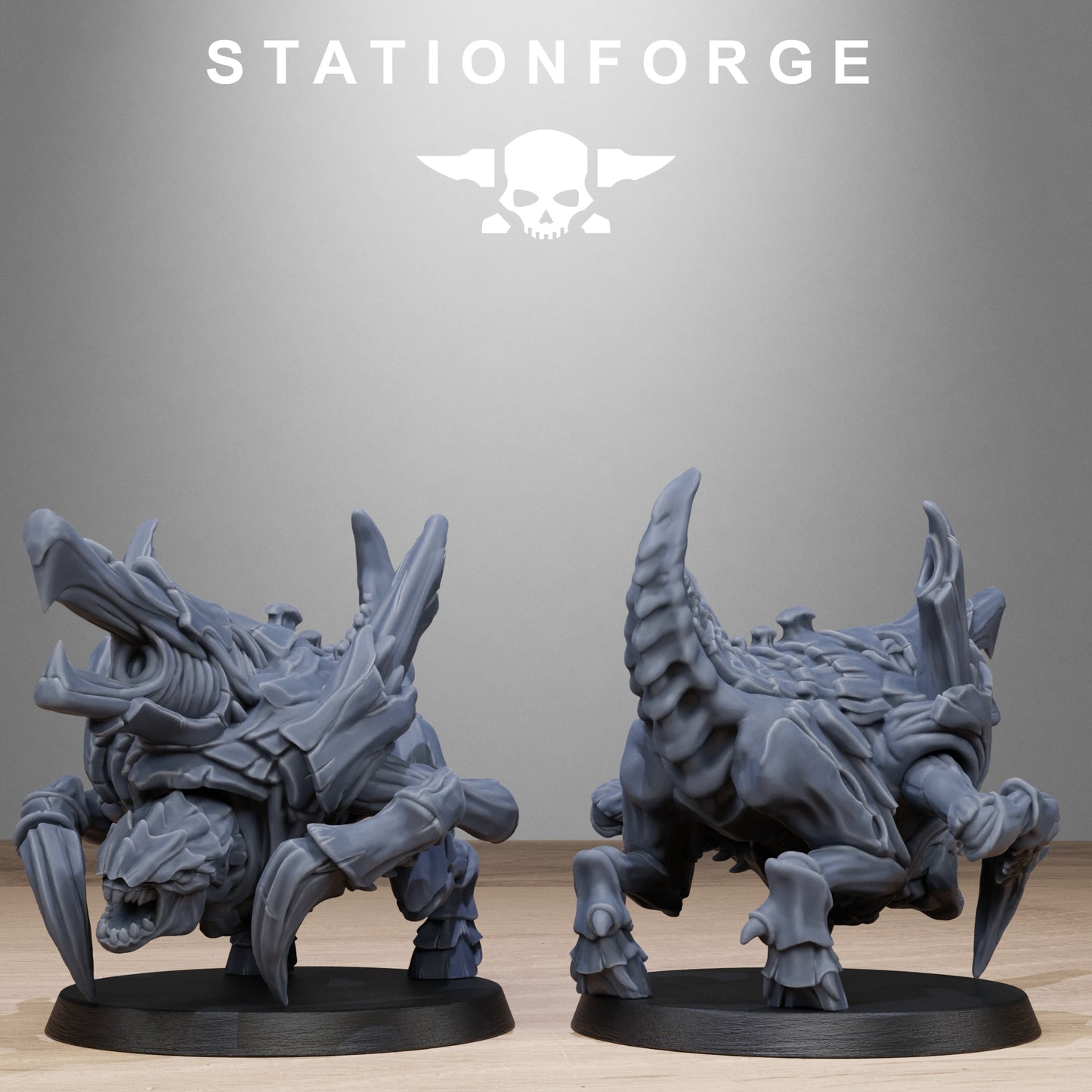 3D Printed Xenarid  Karnyxes x10 by StationForge Miniatures