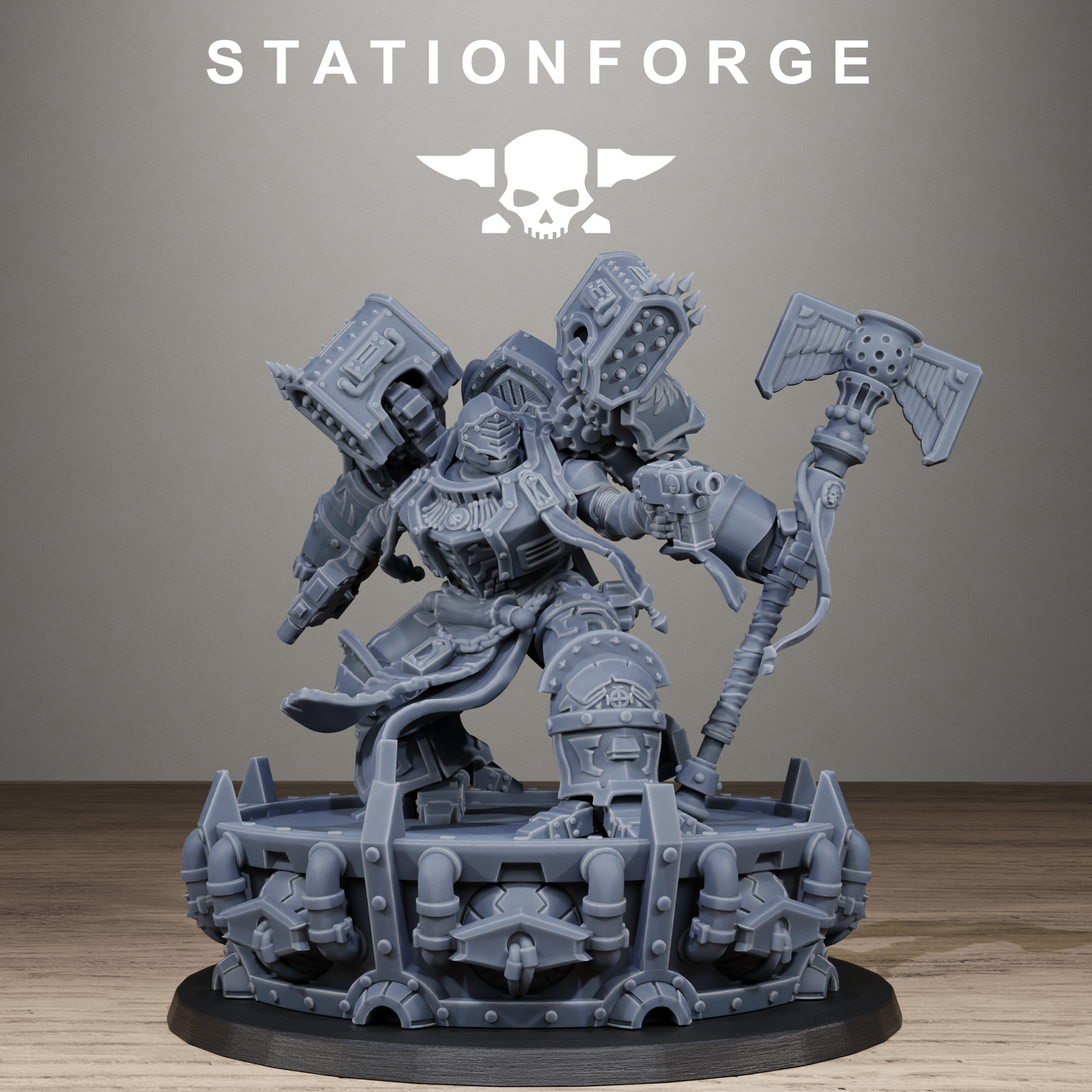 3D Printed Vodalites Dominium by StationForge Miniatures