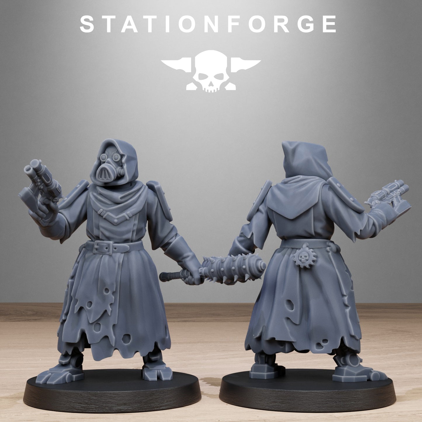 3D Printed Scavenger Executioners by StationForge Miniatures