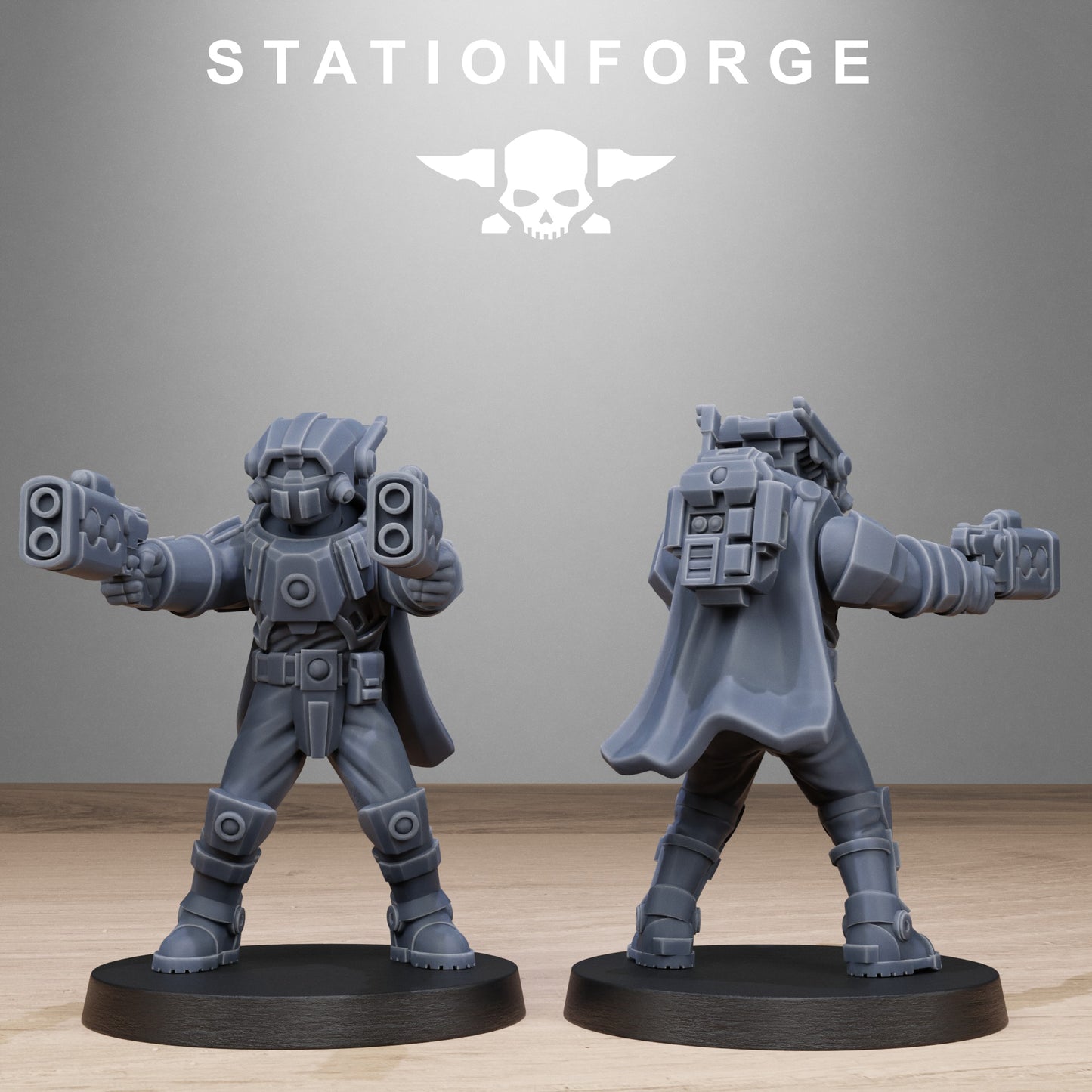3D Printed Tarion PIstoleers by StationForge Miniatures