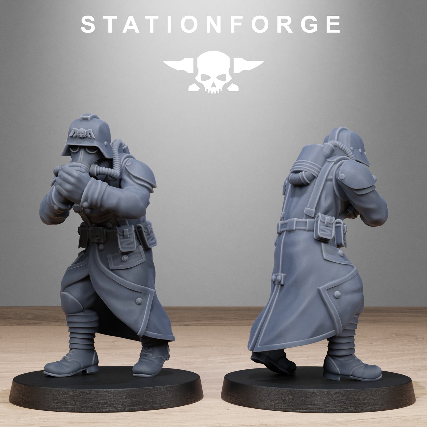 3D Printed GrimGuard Battlefront by StationForge Miniatures