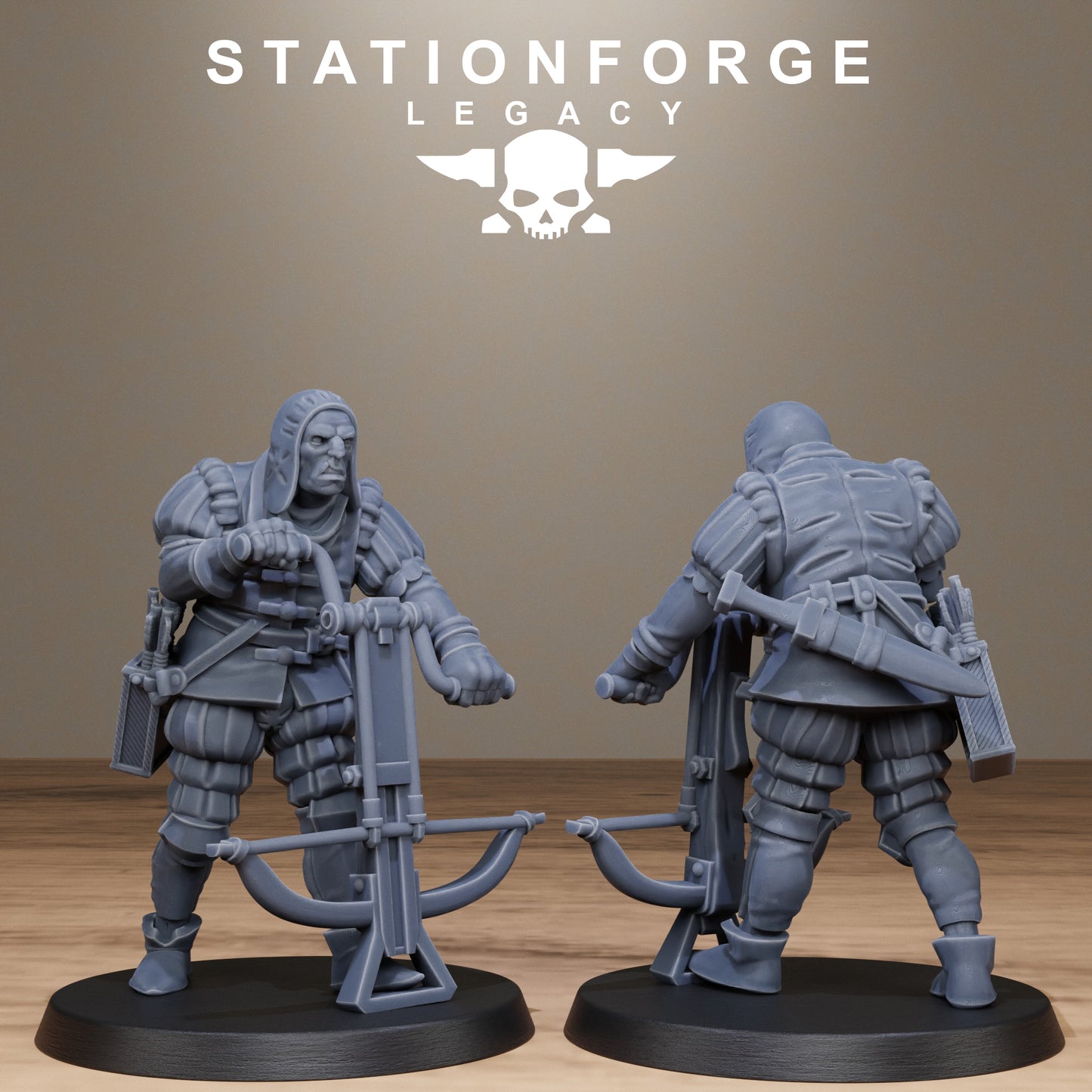 3D Printed Thorncrest Witch Hunters by StationForge Miniatures