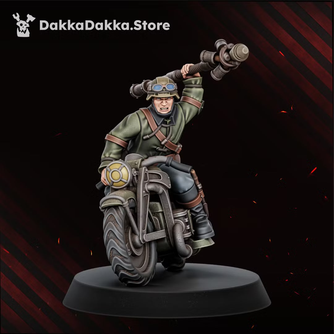 3D Printed Doomsday Assault Riders by DakkaDakka Miniatures