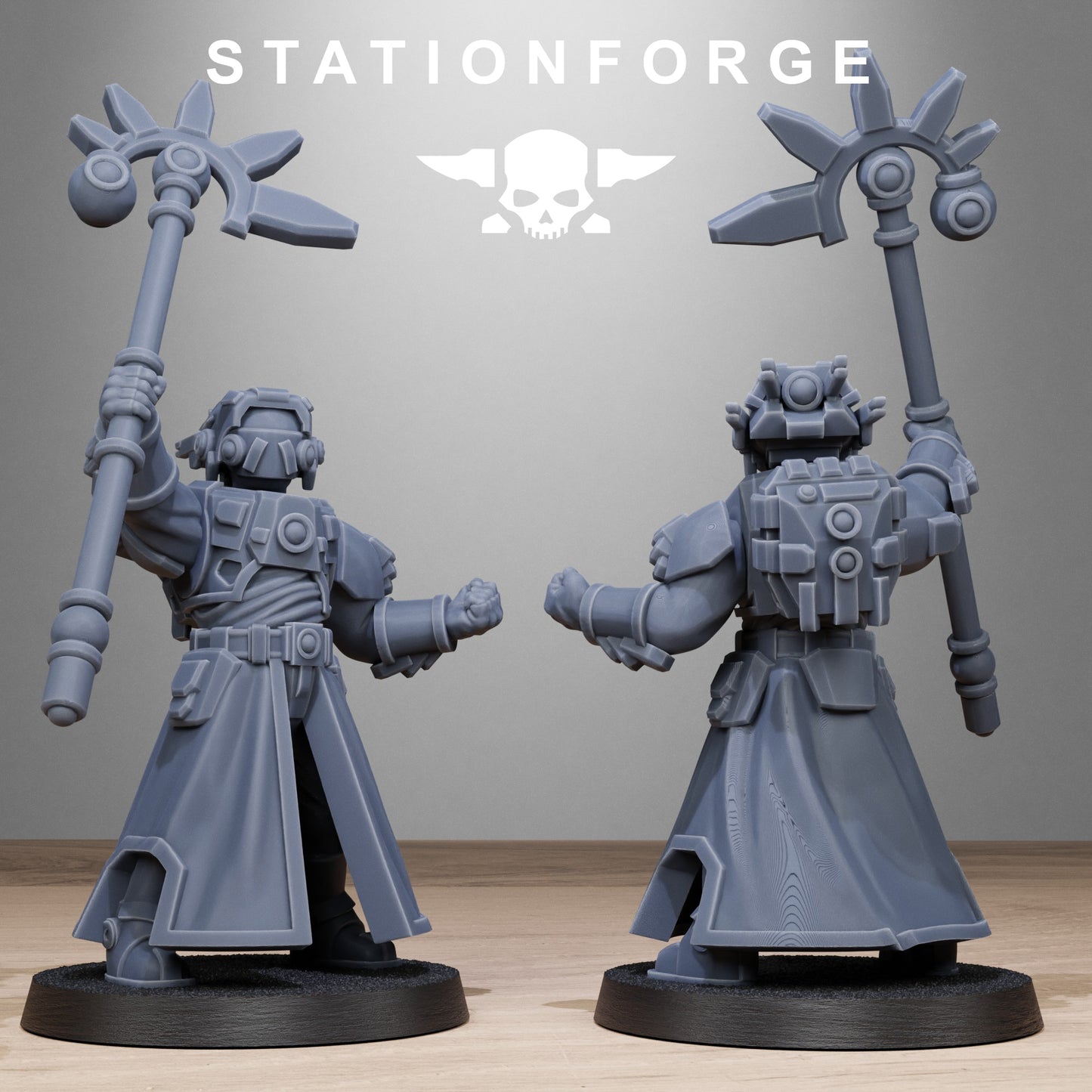 3D Printed Tarion Priests x10 by StationForge Miniatures