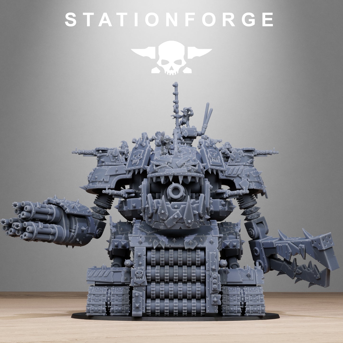 3D Printed Orkaz Gognaut by StationForge Miniatures