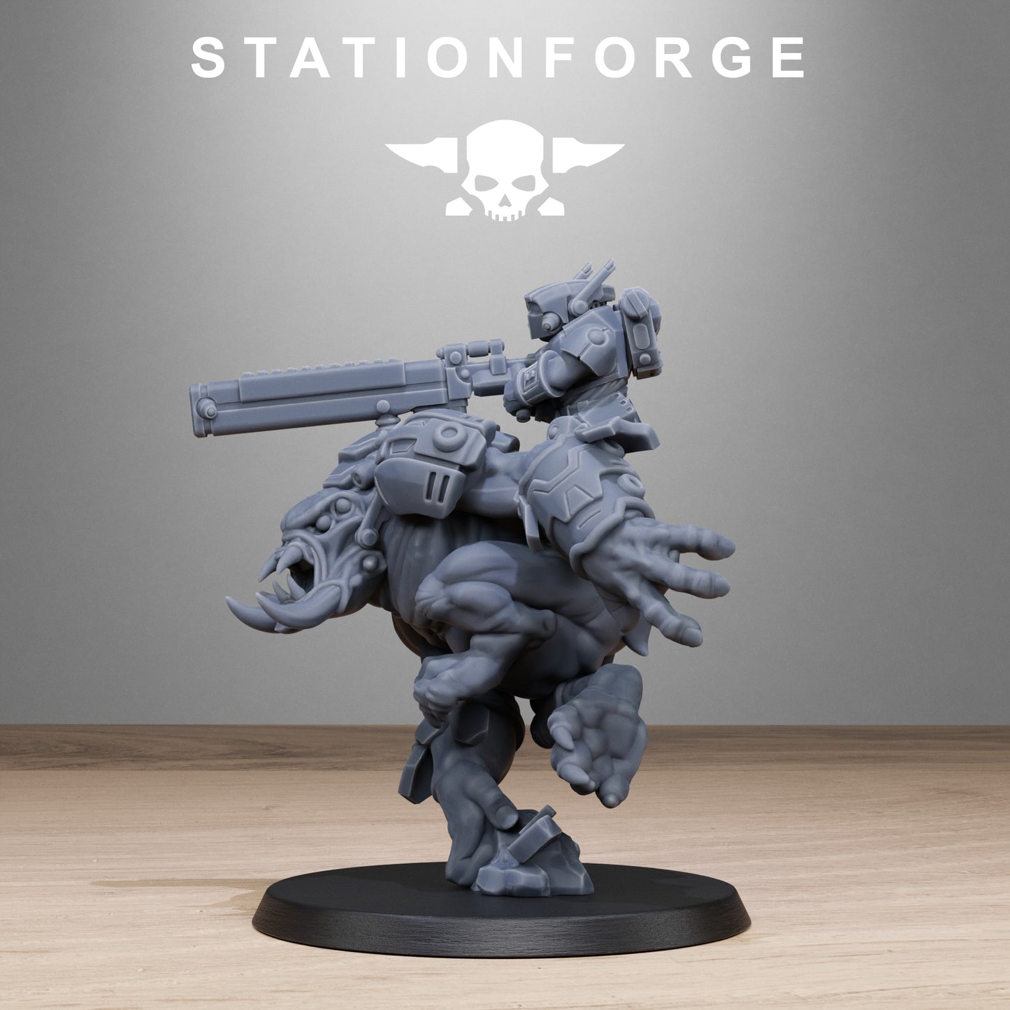 3D Printed Tarion Beasts x3 by StationForge Miniatures