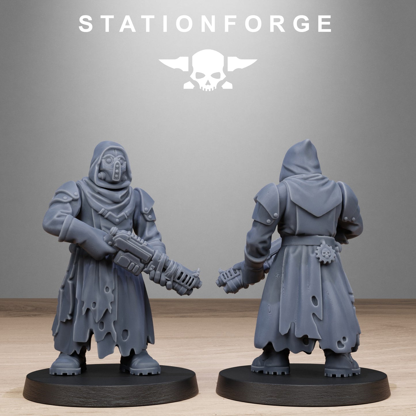 3D Printed Scavenger Executioners by StationForge Miniatures
