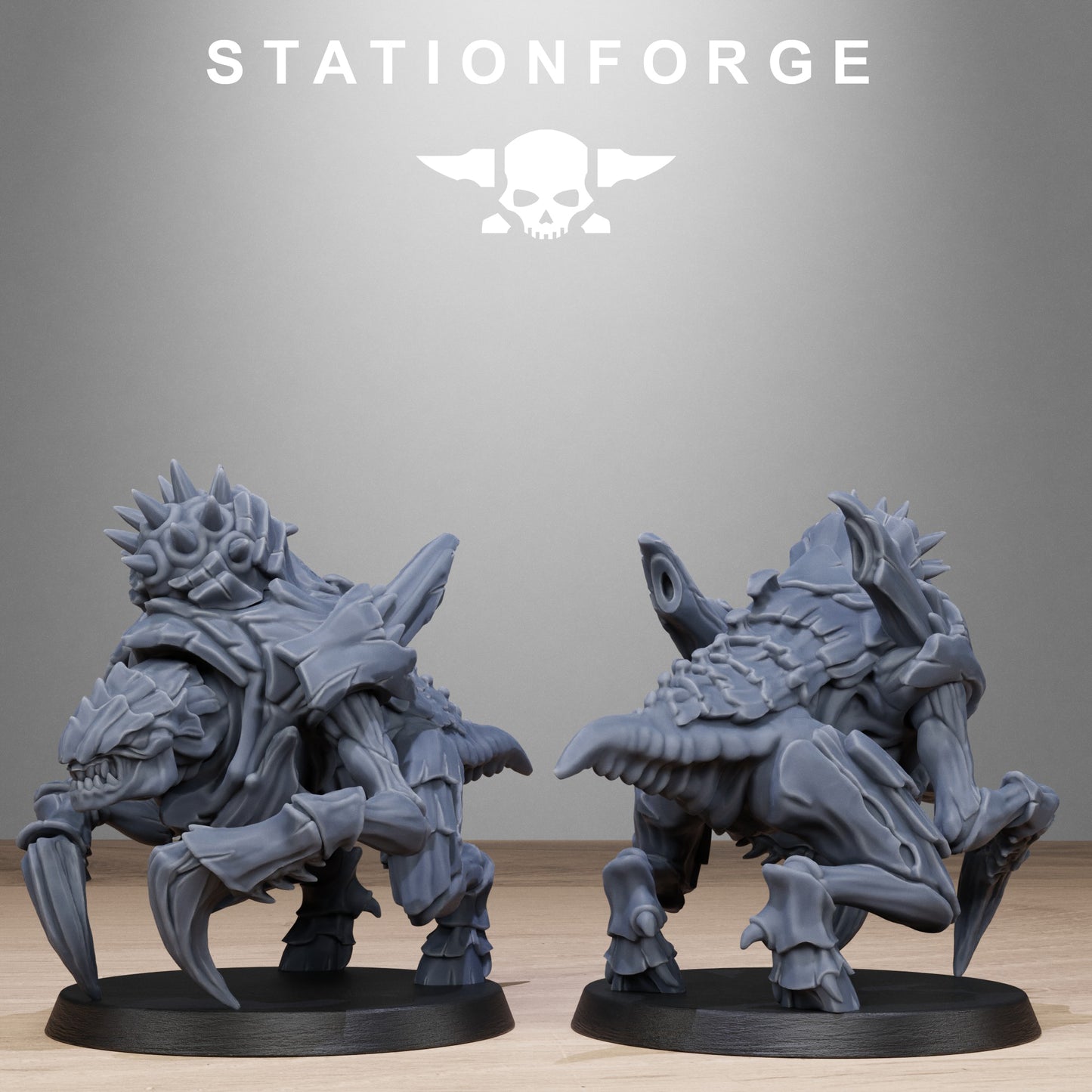 3D Printed Xenarid  Karnyxes x10 by StationForge Miniatures