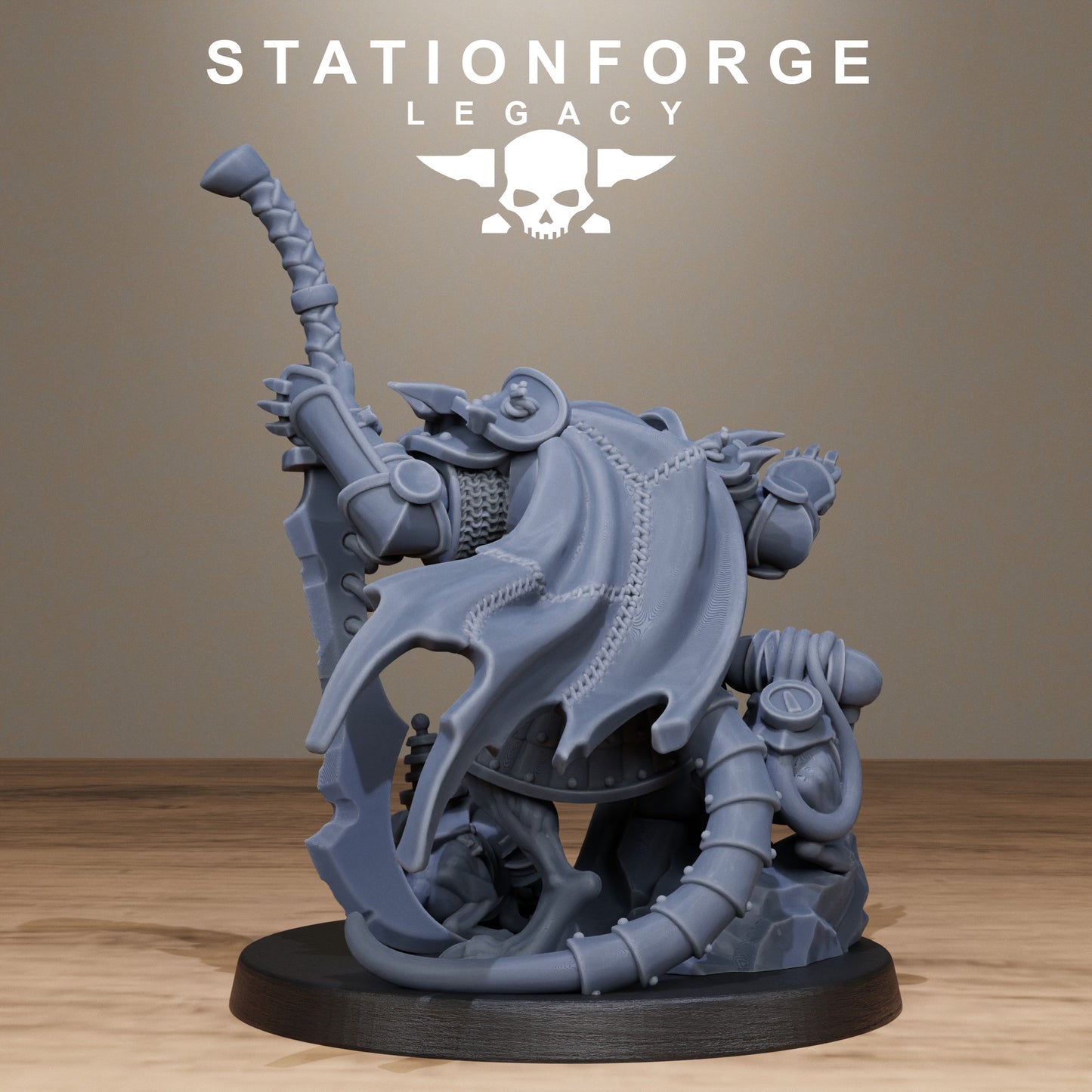 3D Printed Rotfang Master by StationForge Legacy Miniatures
