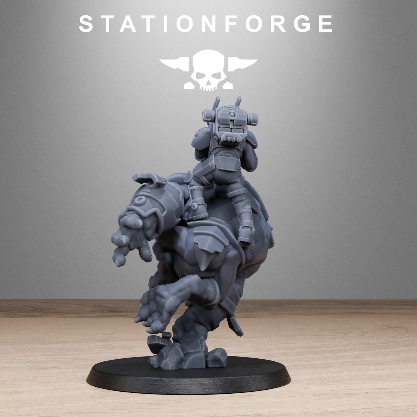 3D Printed Tarion Beasts x3 by StationForge Miniatures