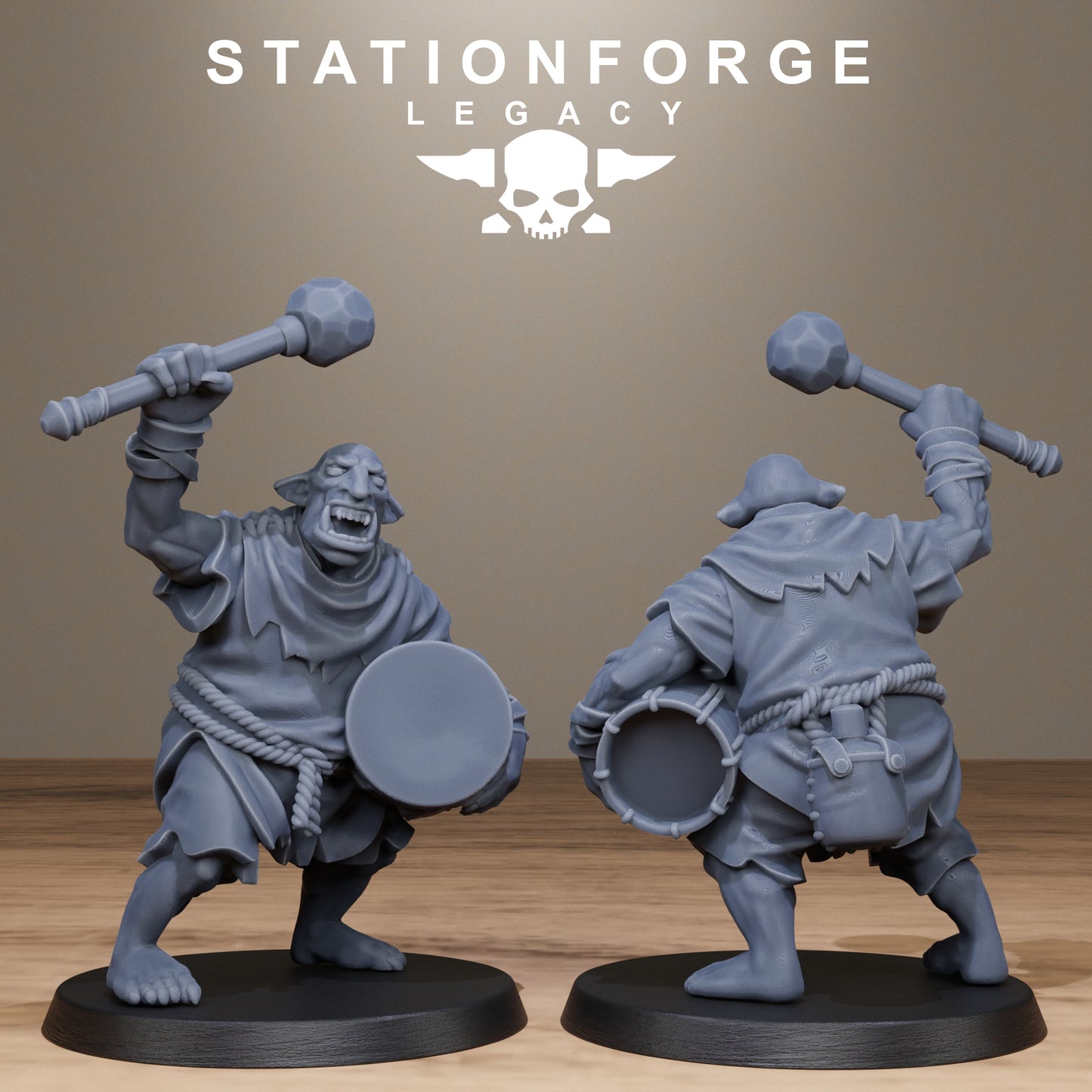 3D Printed Chaosvale Hobgoblins by StationForge Legacy Miniatures
