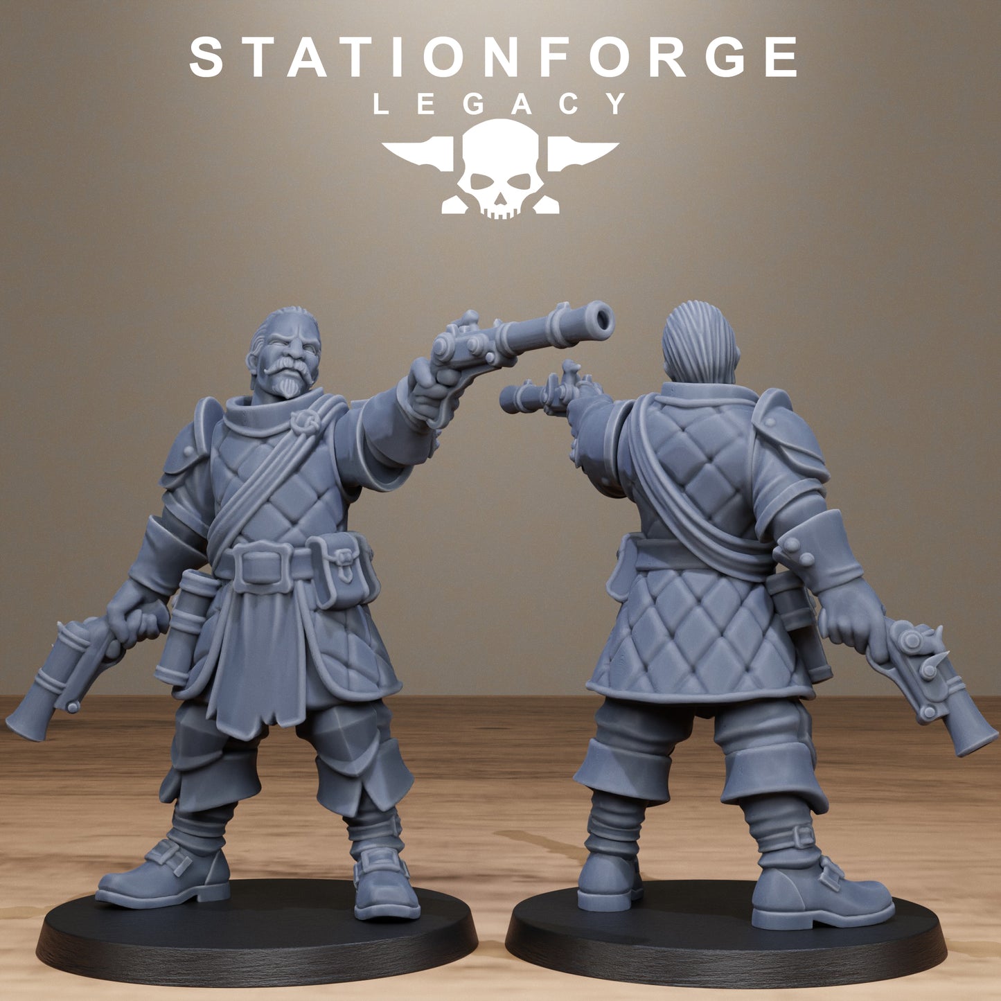 3D Printed Thorncrest Trackers by StationForge Miniatures