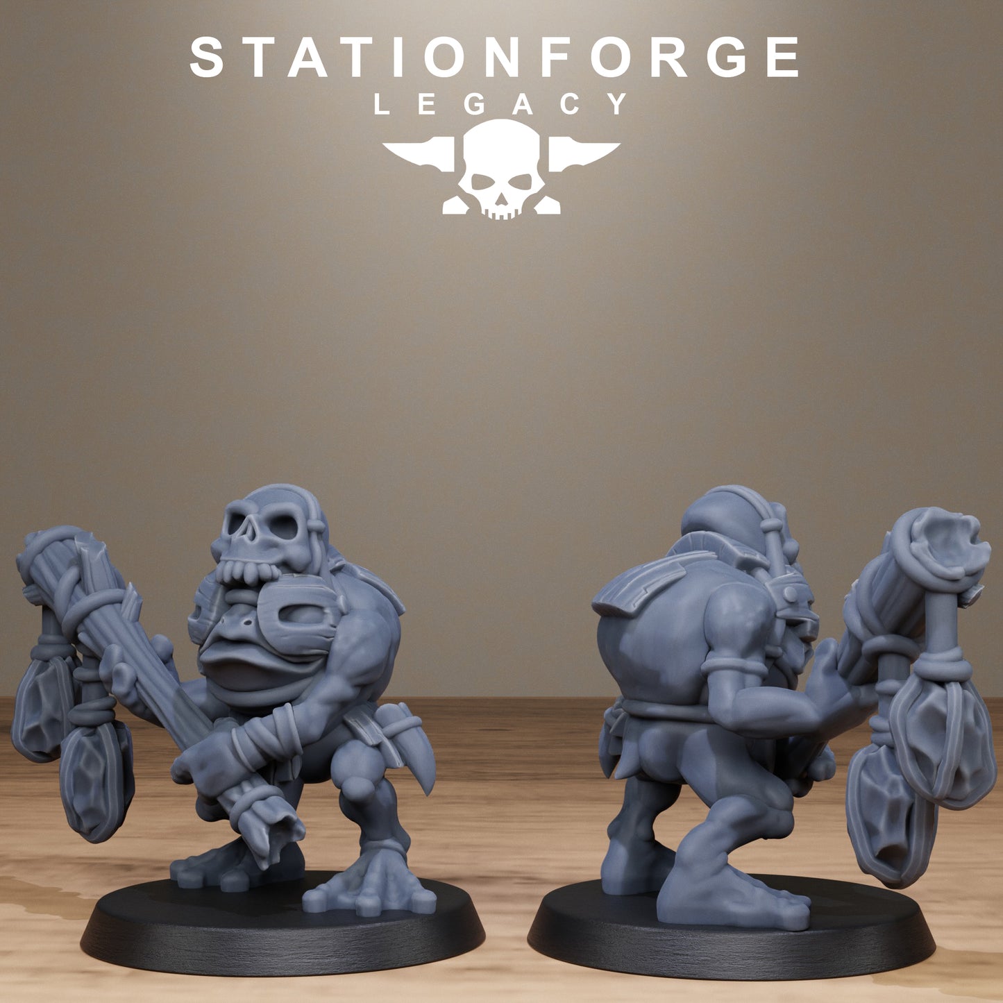 3D Printed Bogkin Gobs by StationForge Miniatures