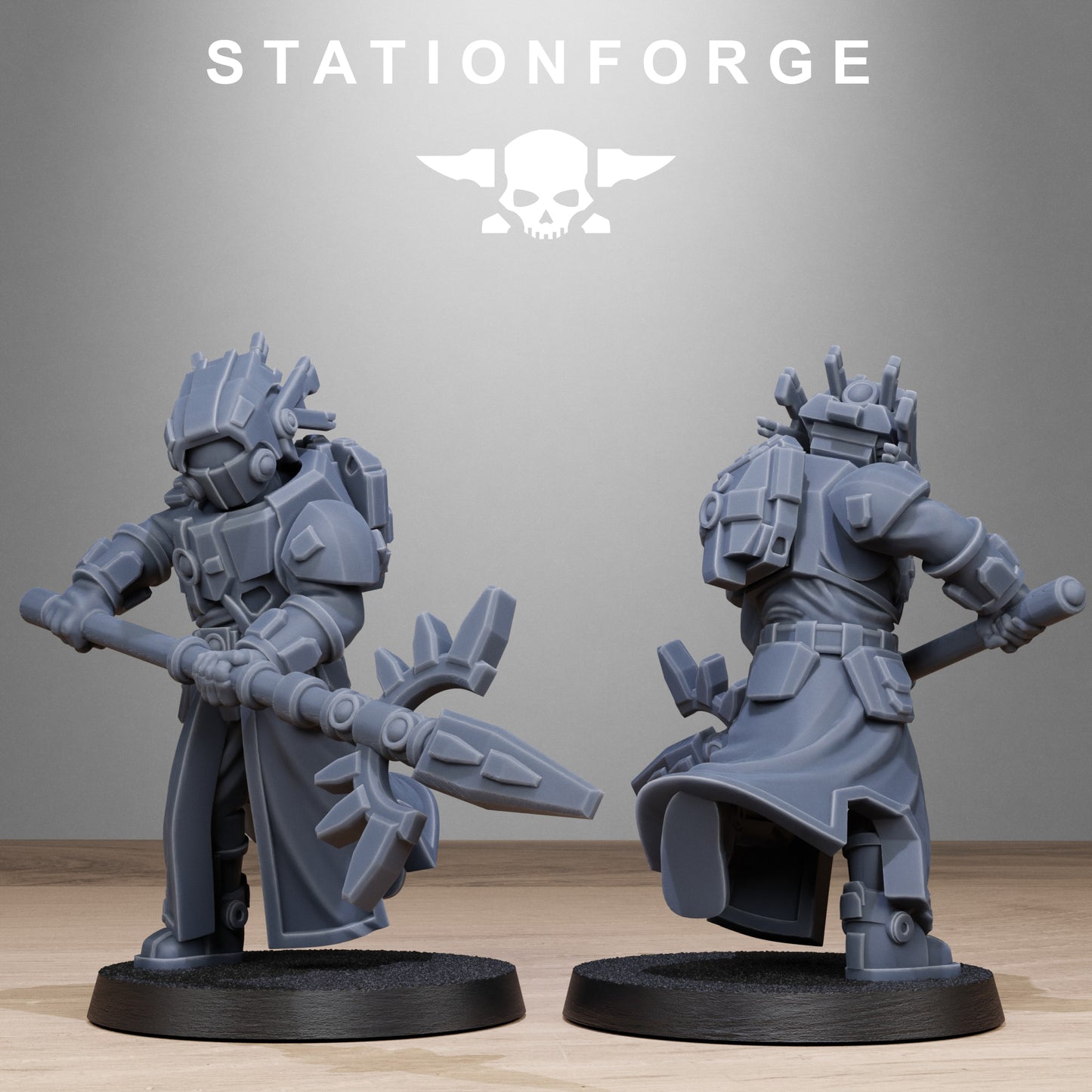 3D Printed Tarion Priests x10 by StationForge Miniatures