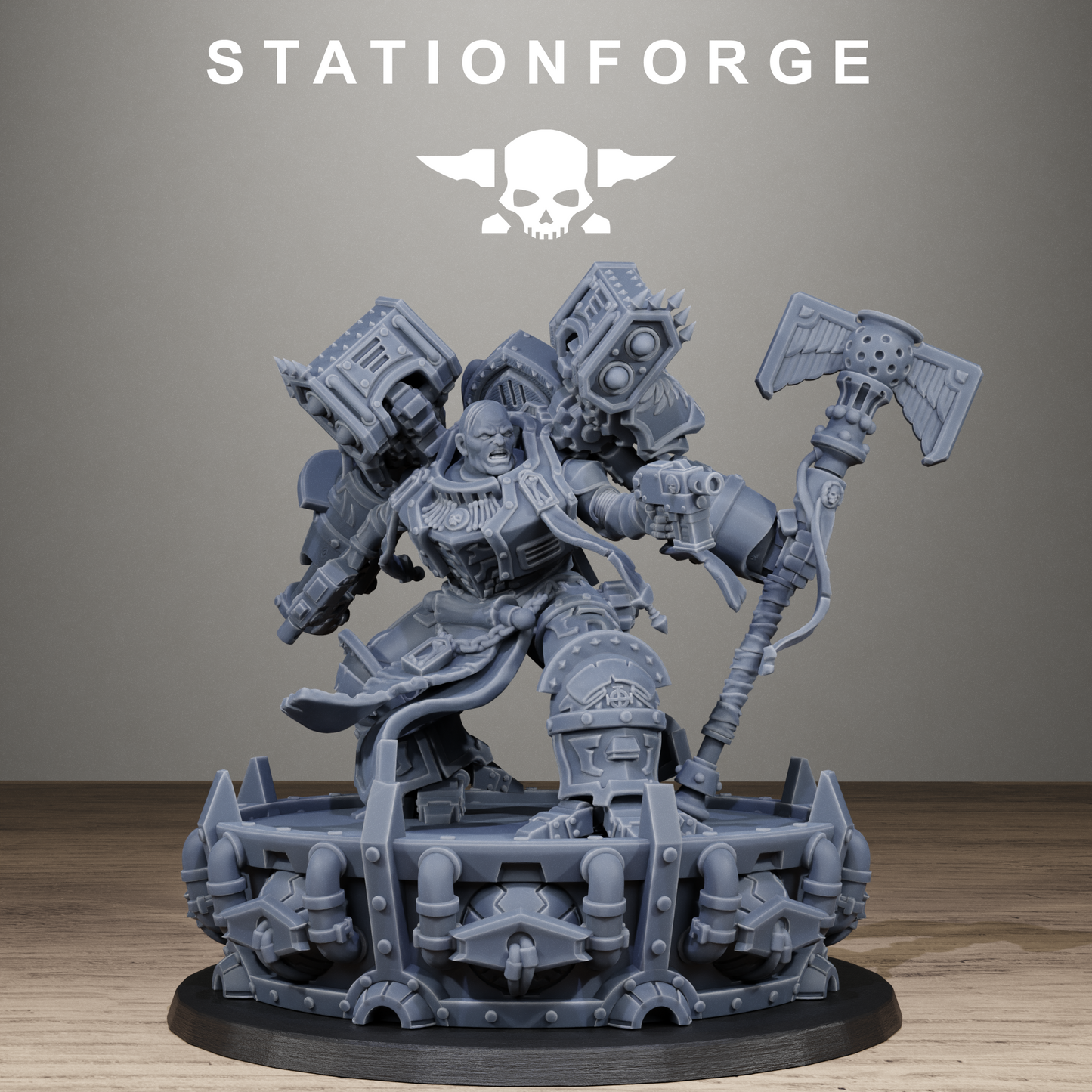 3D Printed Vodalites Dominium by StationForge Miniatures