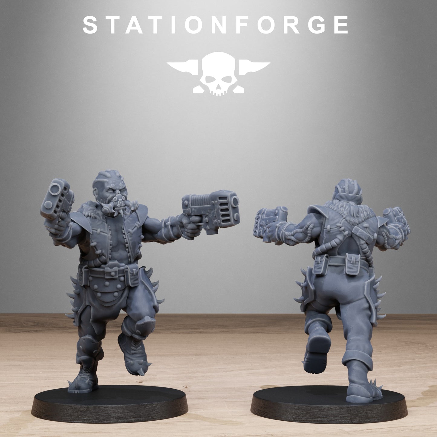 3D Printed Corrupted Spikers by StationForge Miniatures