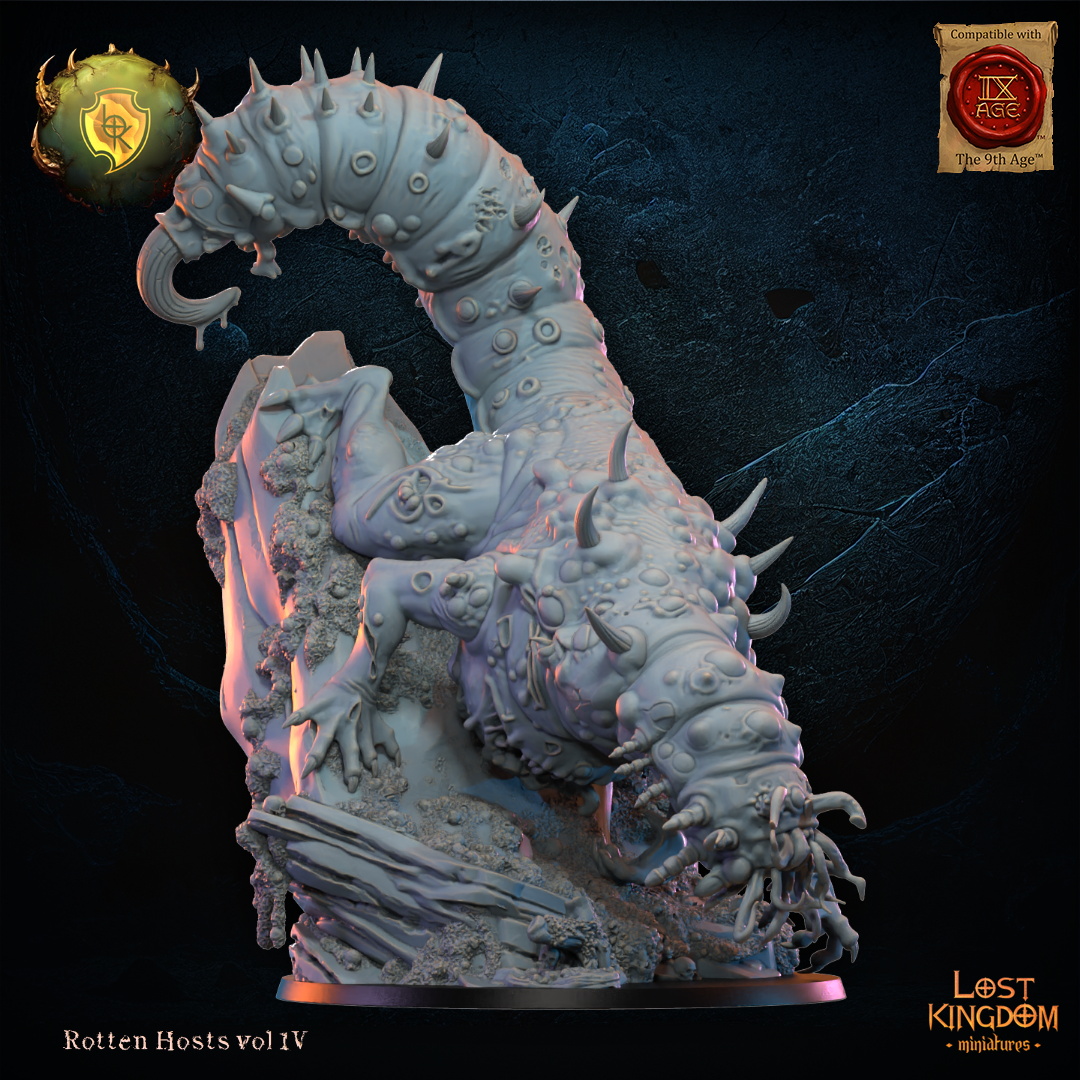 3D Printed Decomposed Spawn by Lost Kingdom Miniatures