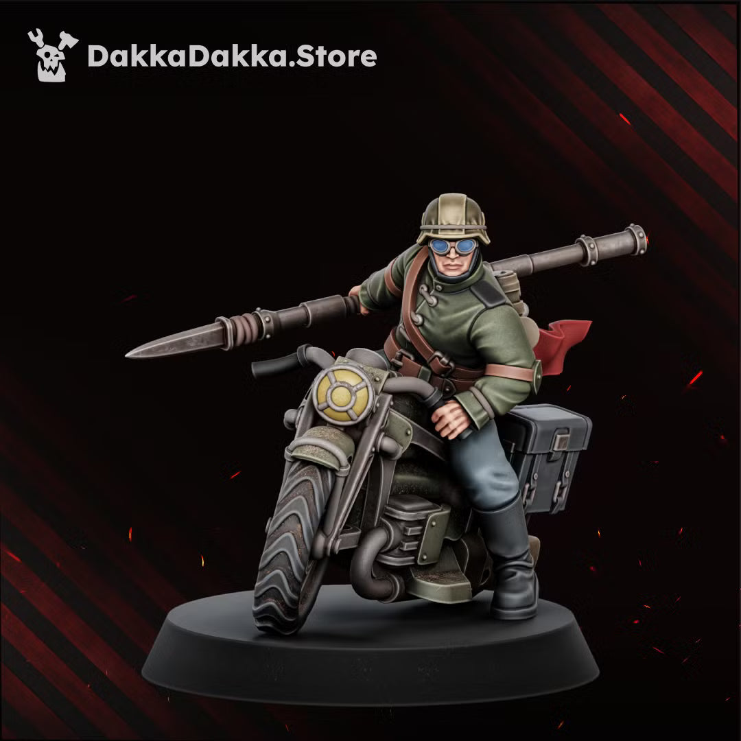 3D Printed Doomsday Assault Riders by DakkaDakka Miniatures