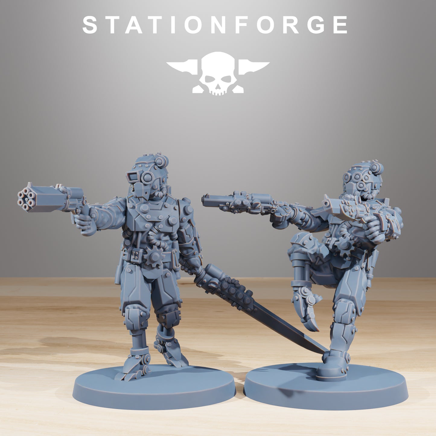 3D Printed Scavenger Security Patrol by StationForge Miniatures