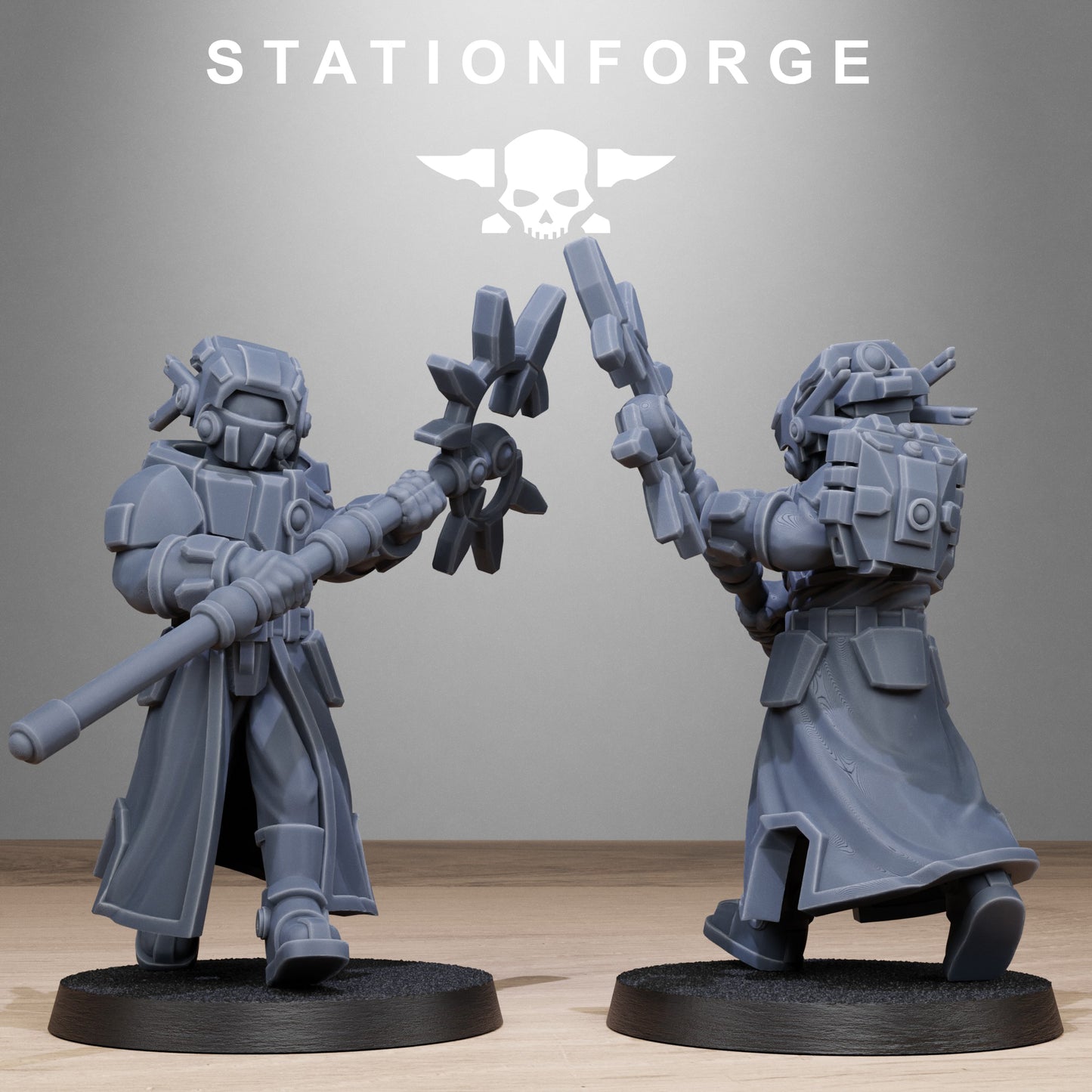3D Printed Tarion Priests x10 by StationForge Miniatures