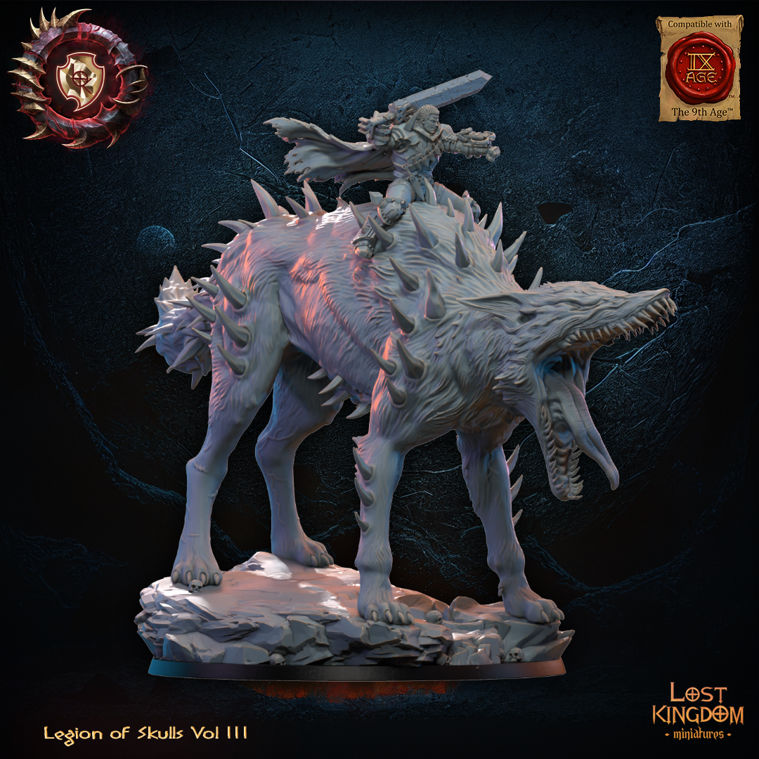 3D Printed Gôts, the Berserker on Wrath Spawn by Lost Kingdom Miniatures