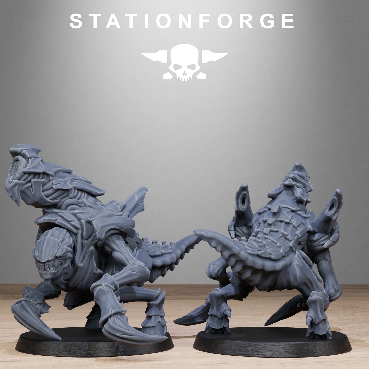 3D Printed Xenarid  Karnyxes x10 by StationForge Miniatures