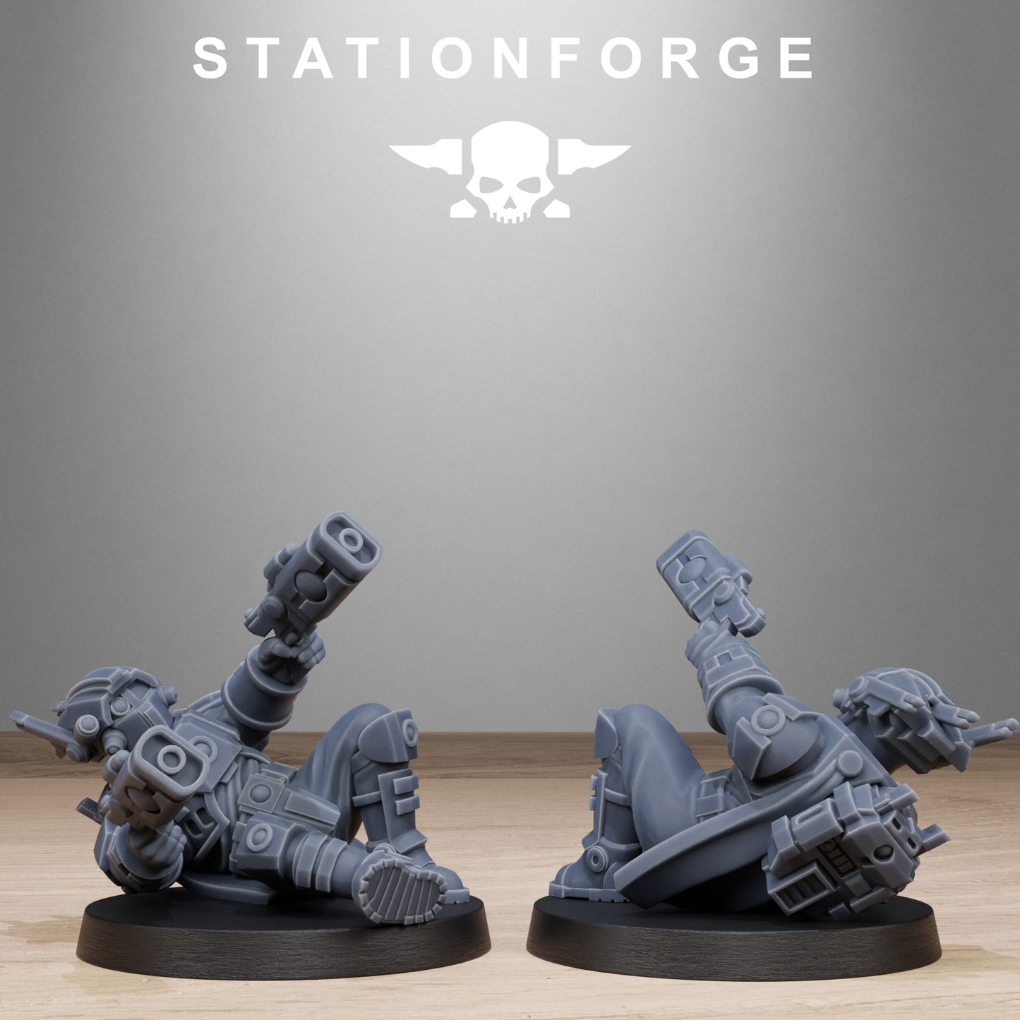3D Printed Tarion PIstoleers by StationForge Miniatures