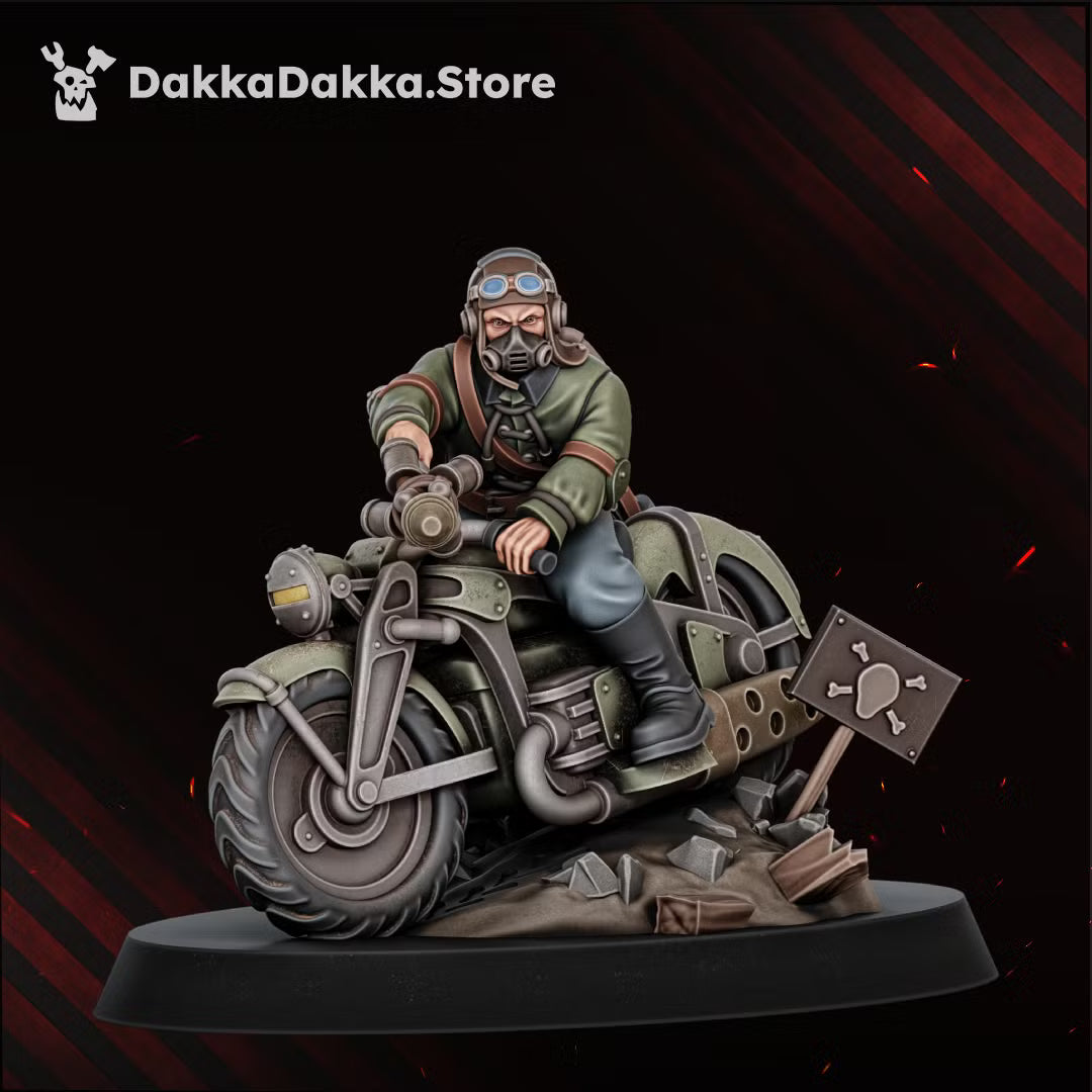 3D Printed Doomsday Assault Riders by DakkaDakka Miniatures