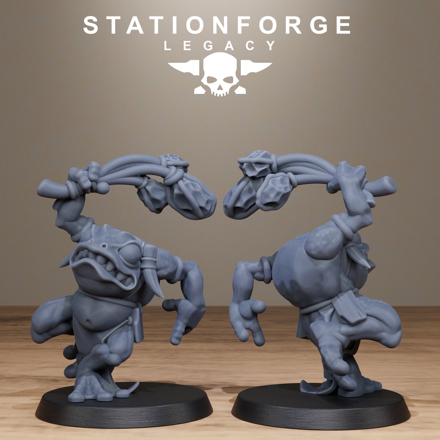 3D Printed Bogkin Gobs by StationForge Miniatures