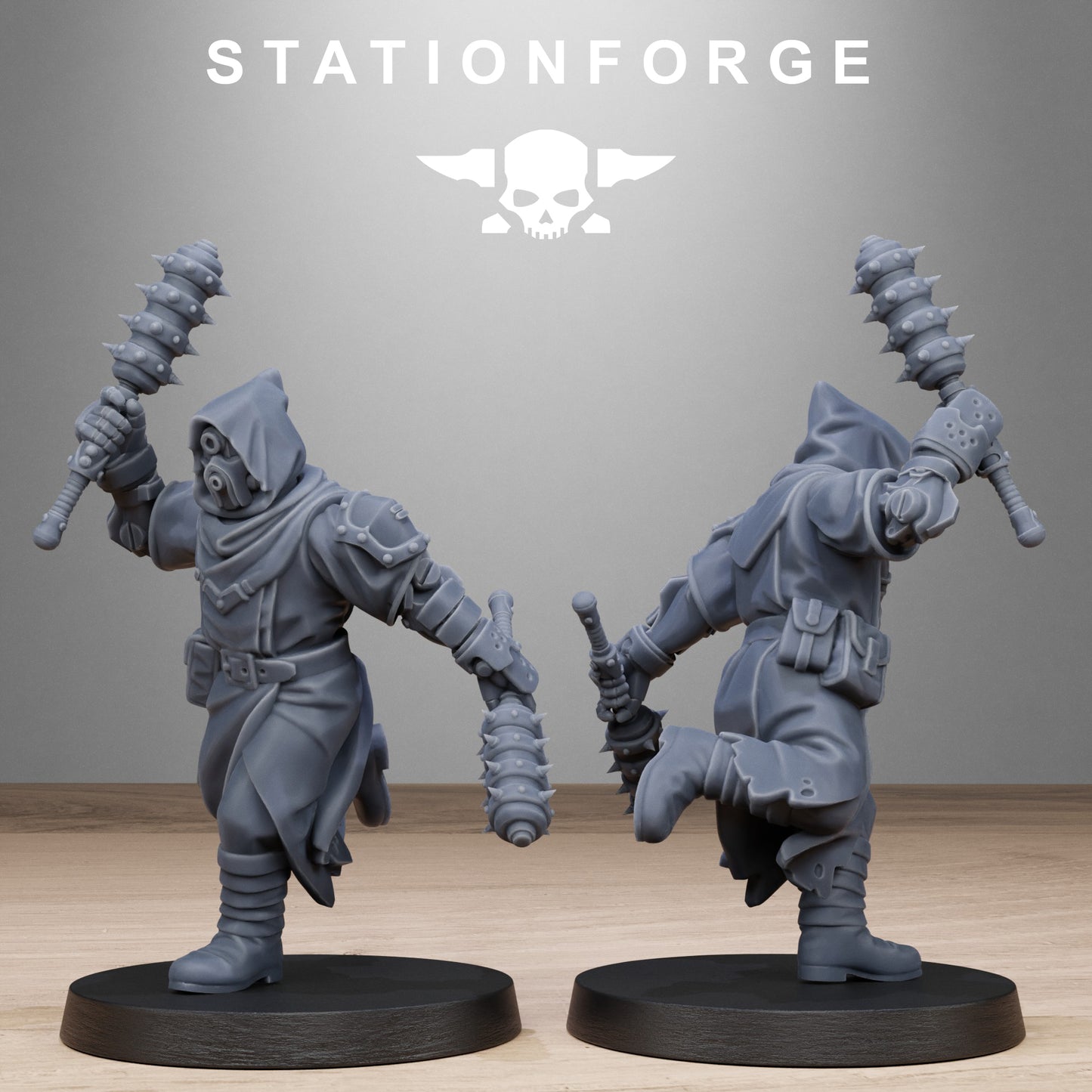 3D Printed Scavenger Executioners by StationForge Miniatures