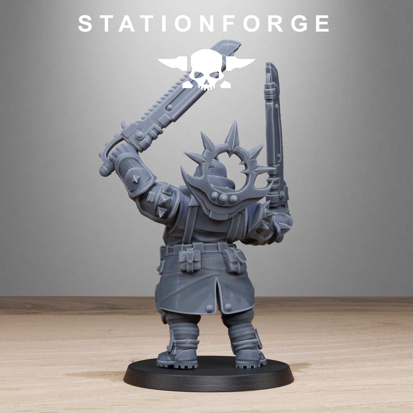 3D Printed Corrupted Guard Ogres by StationForge Miniatures