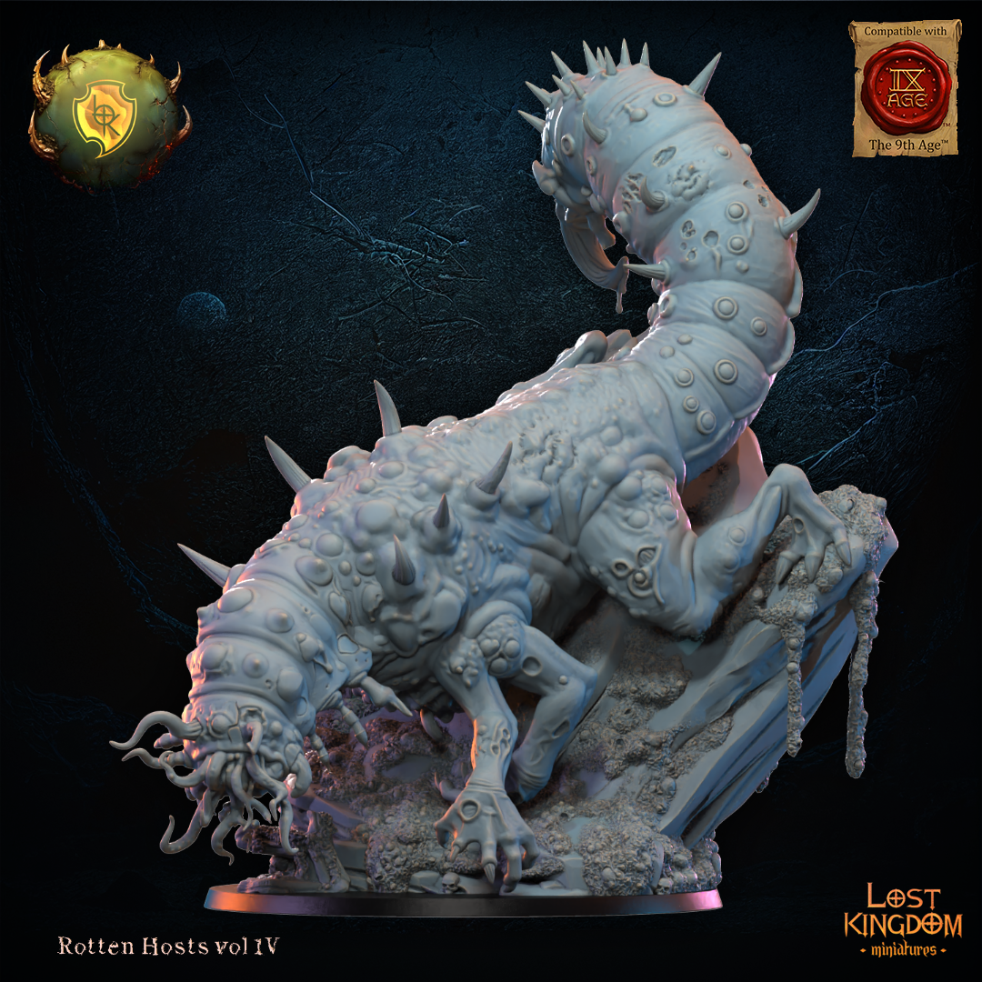 3D Printed Decomposed Spawn by Lost Kingdom Miniatures