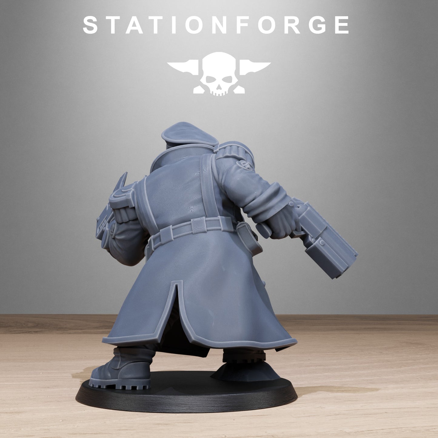 3D Printed FreeGuard Mutant Officer by StationForge Miniatures