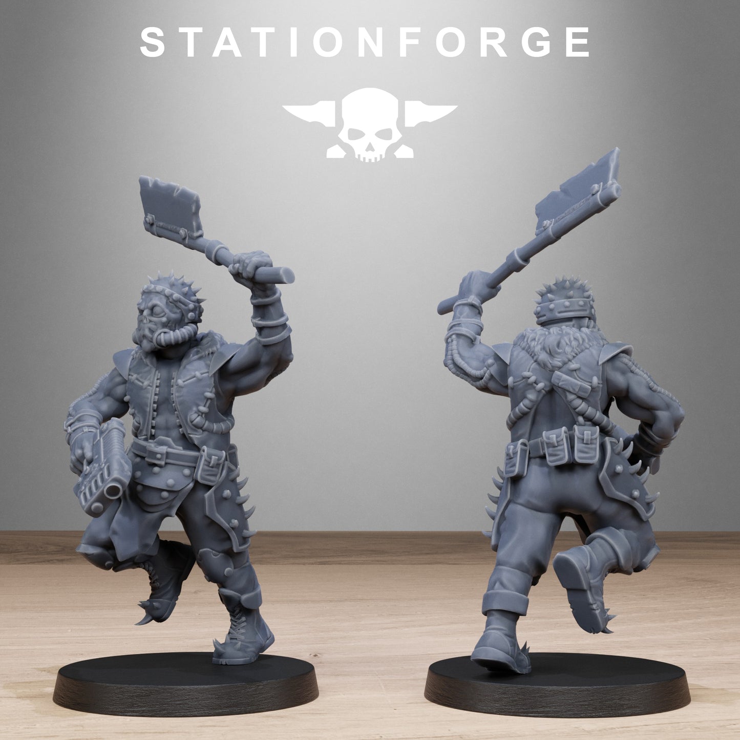 3D Printed Corrupted Spikers by StationForge Miniatures