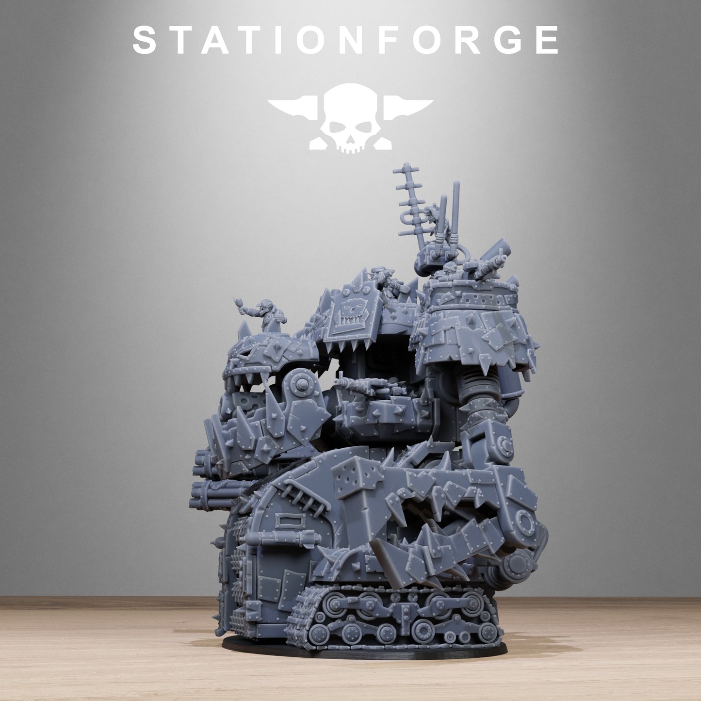 3D Printed Orkaz Gognaut by StationForge Miniatures