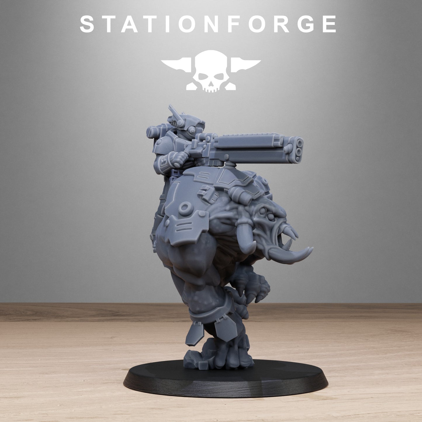 3D Printed Tarion Beasts x3 by StationForge Miniatures
