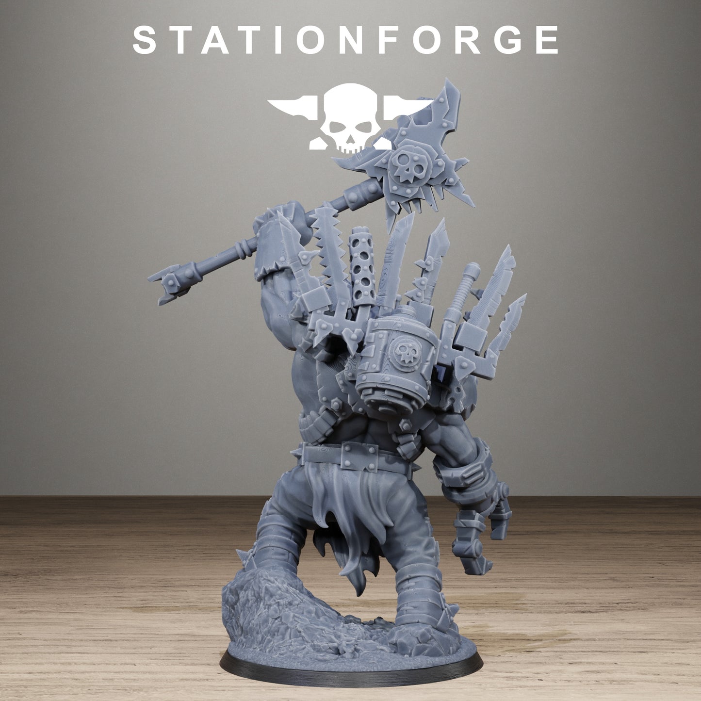 3D Printed Orkaz StrangeBoy by StationForge Miniatures