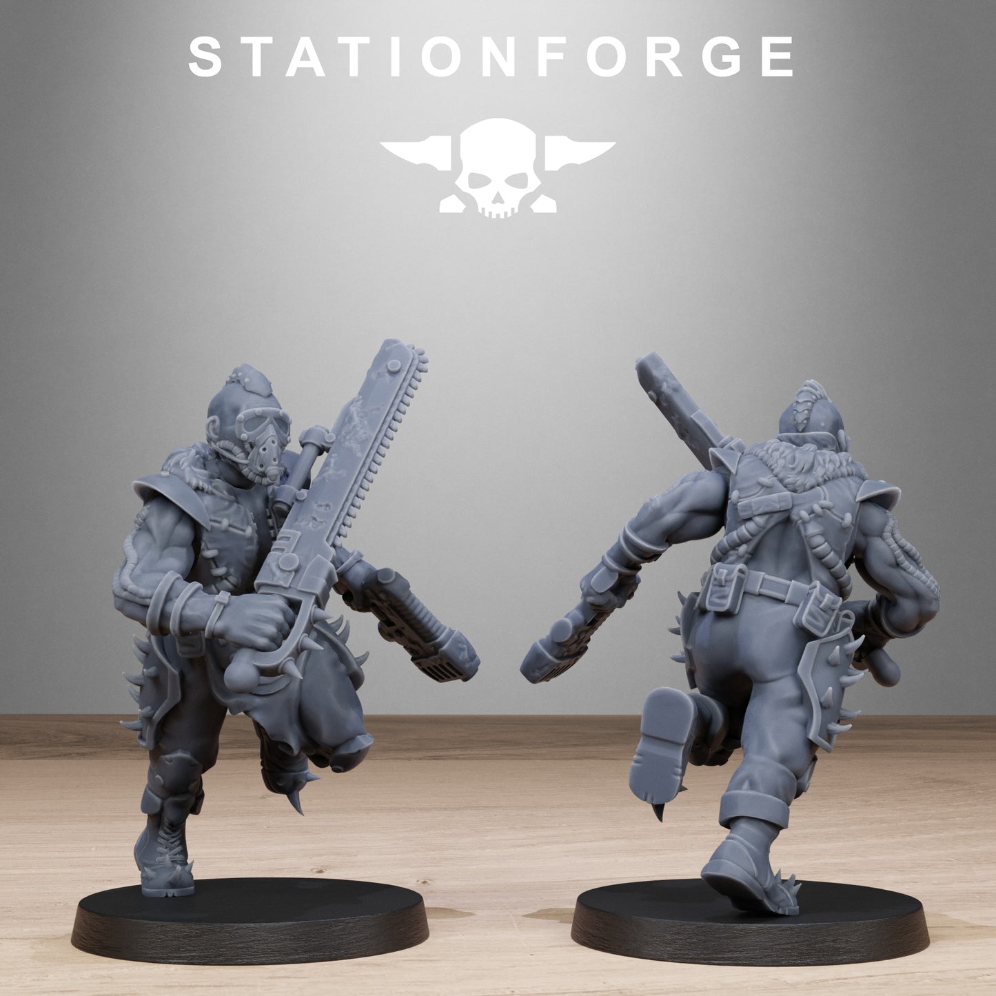 3D Printed Corrupted Spikers by StationForge Miniatures