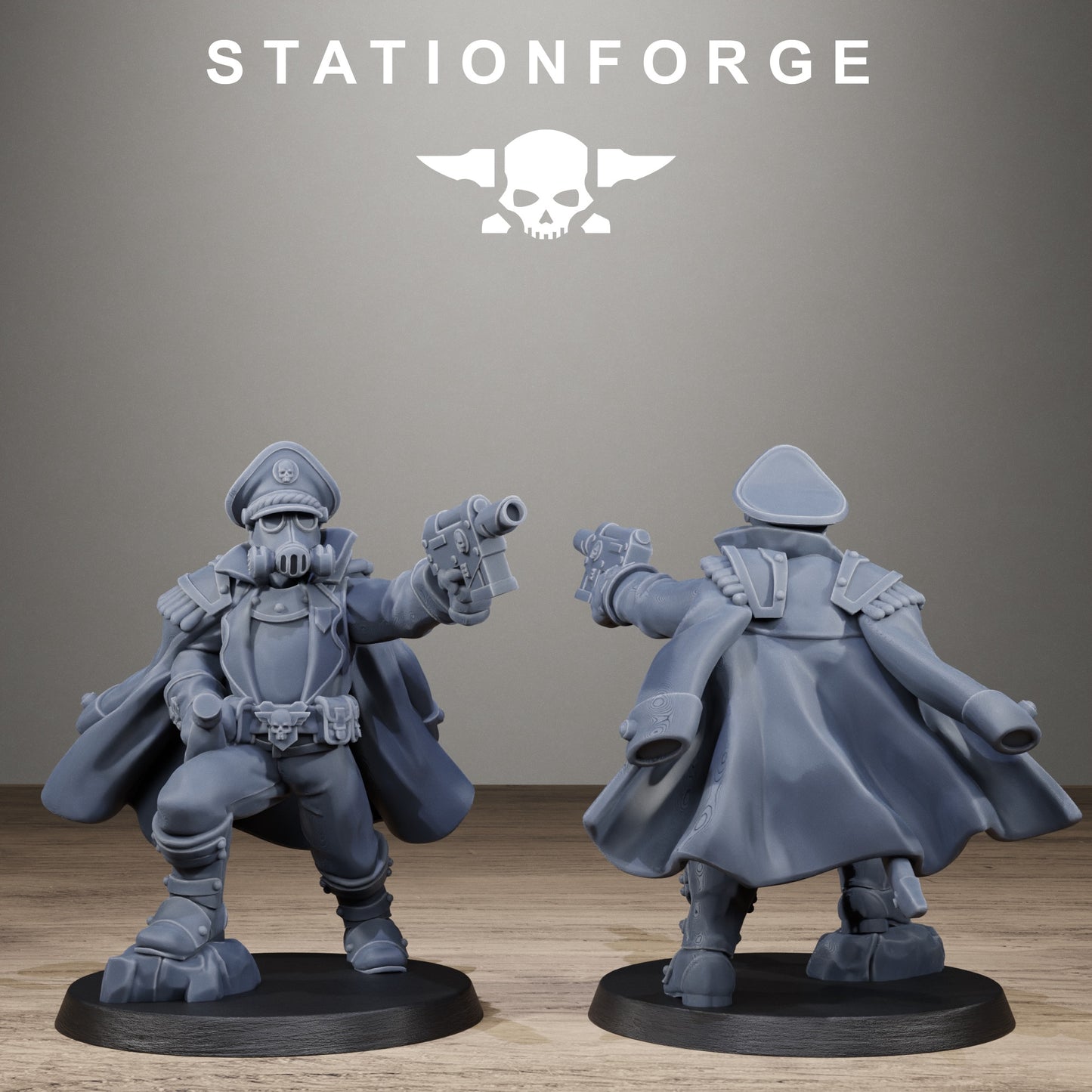 3D Printed GrimGuard Steelclads by StationForge Miniatures