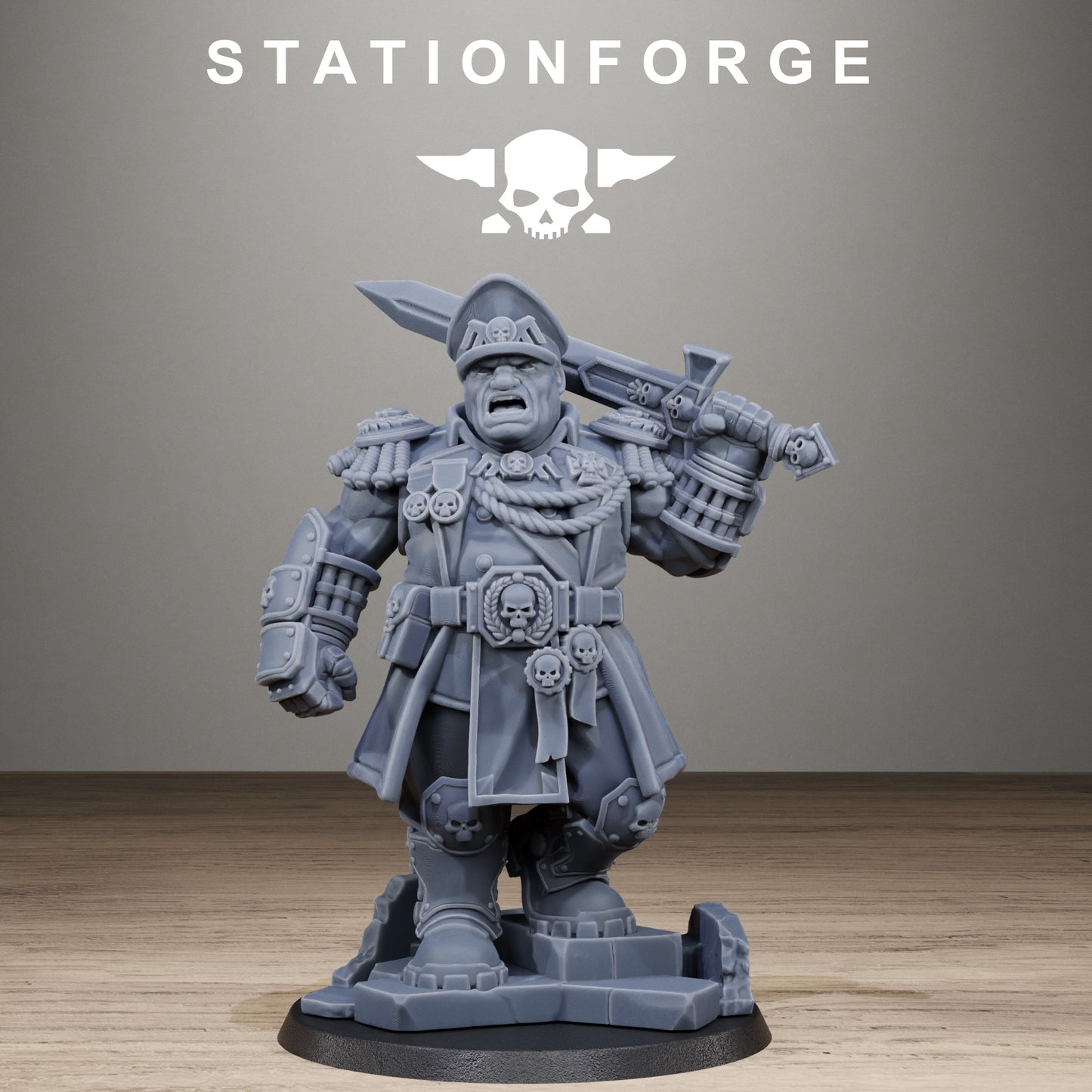 3D Printed GrimGuard Mutant Leaders by StationForge Miniatures
