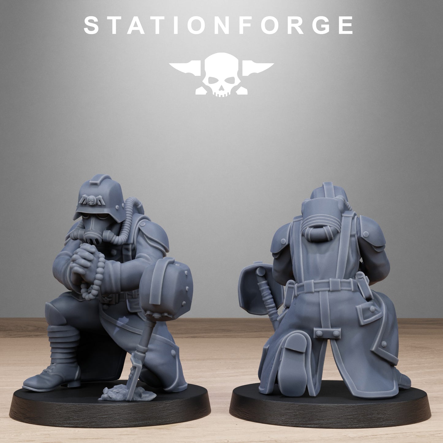 3D Printed GrimGuard Battlefront by StationForge Miniatures