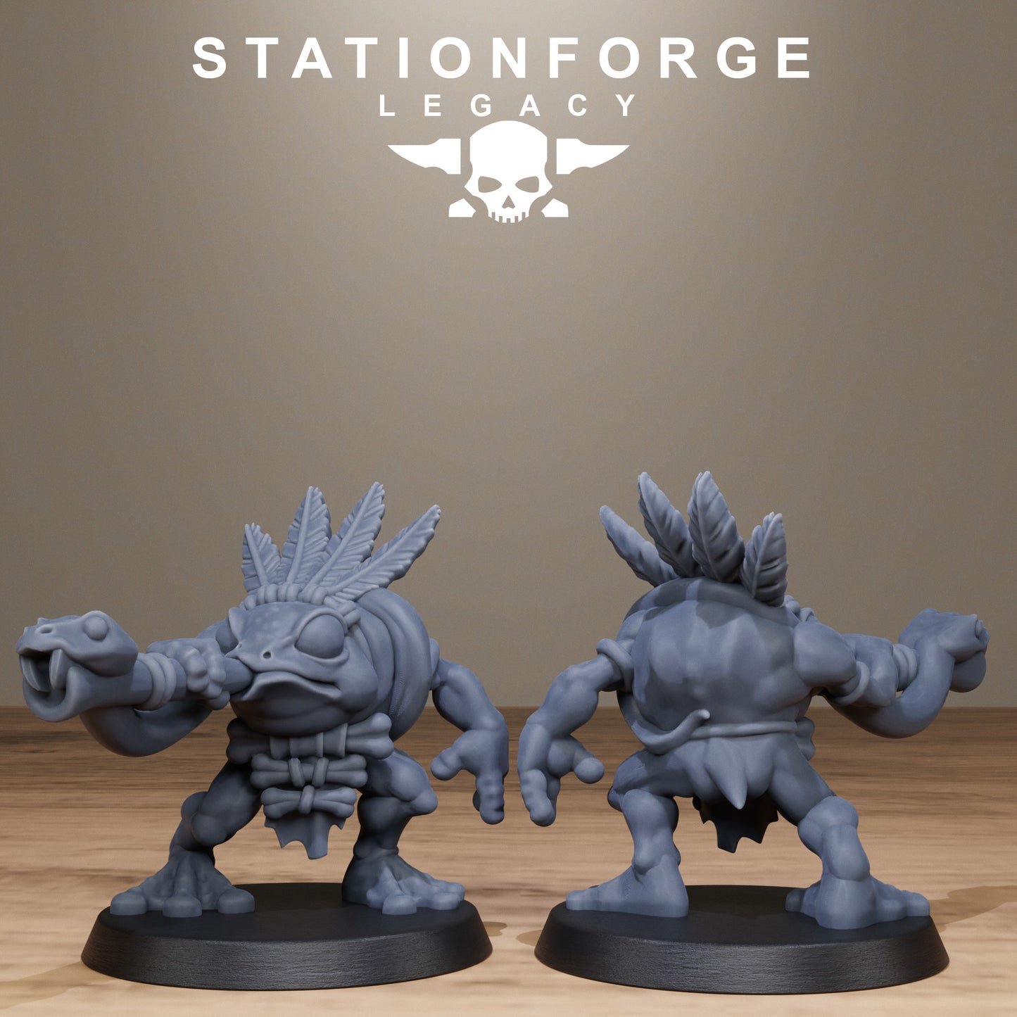 3D Printed Bogkin Gobs by StationForge Miniatures