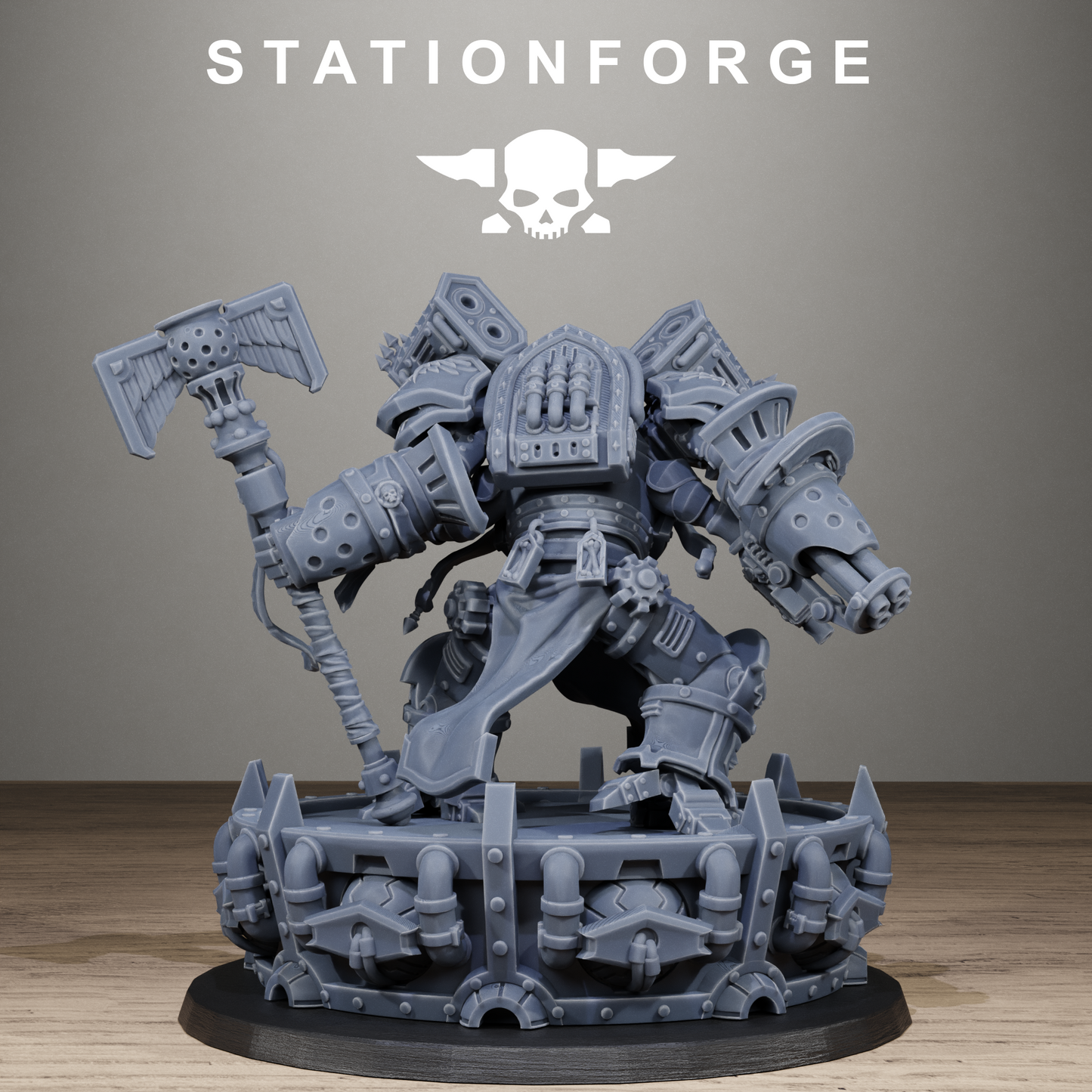 3D Printed Vodalites Dominium by StationForge Miniatures