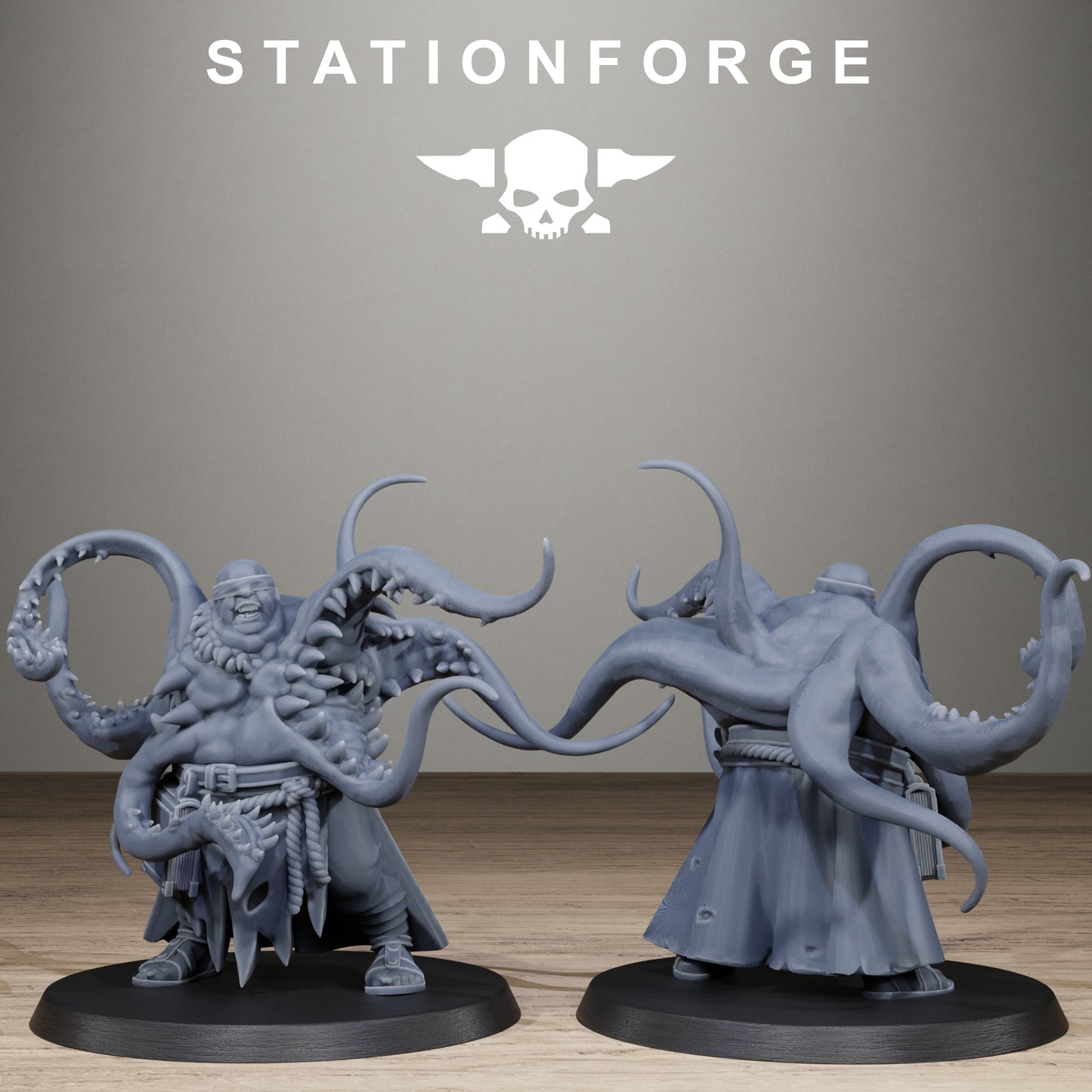 3D Printed Corrupted Guard Demon Possessed by StationForge Miniatures